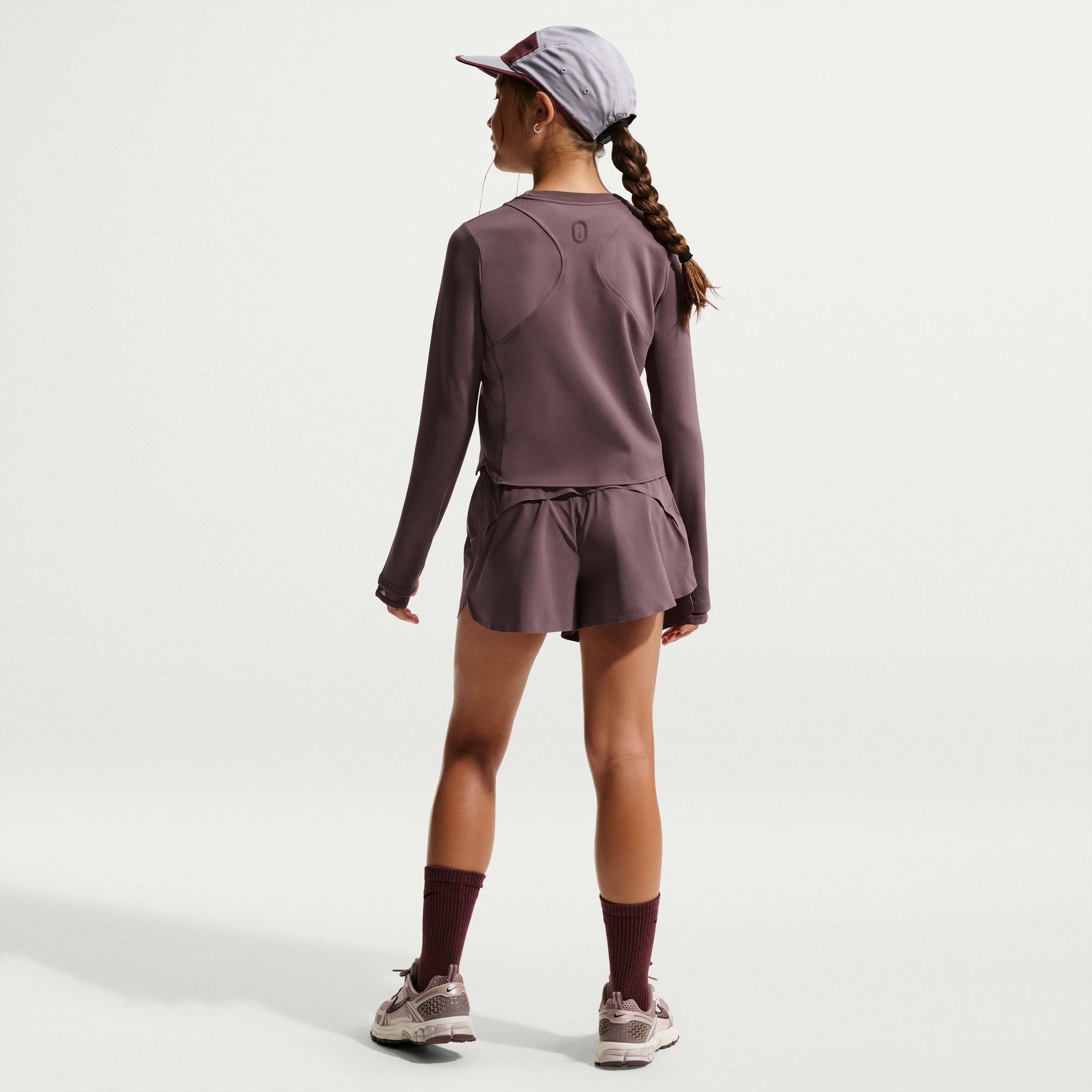 Nike Girls' MAVN Dri-FIT Ribbed Long Sleeve Top product image