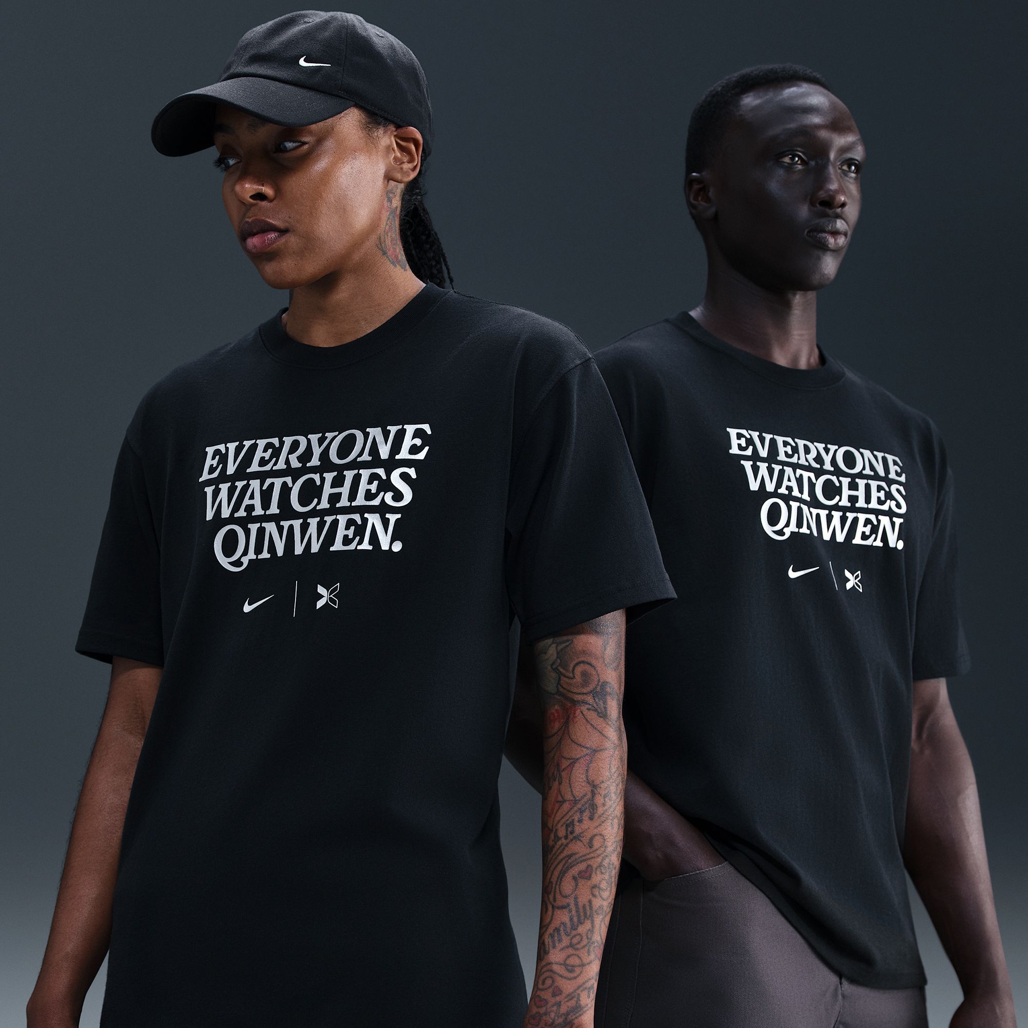 Nike Men's Everyone Watches Women's Sports Qinwen Zheng Tennis T-Shirt product image