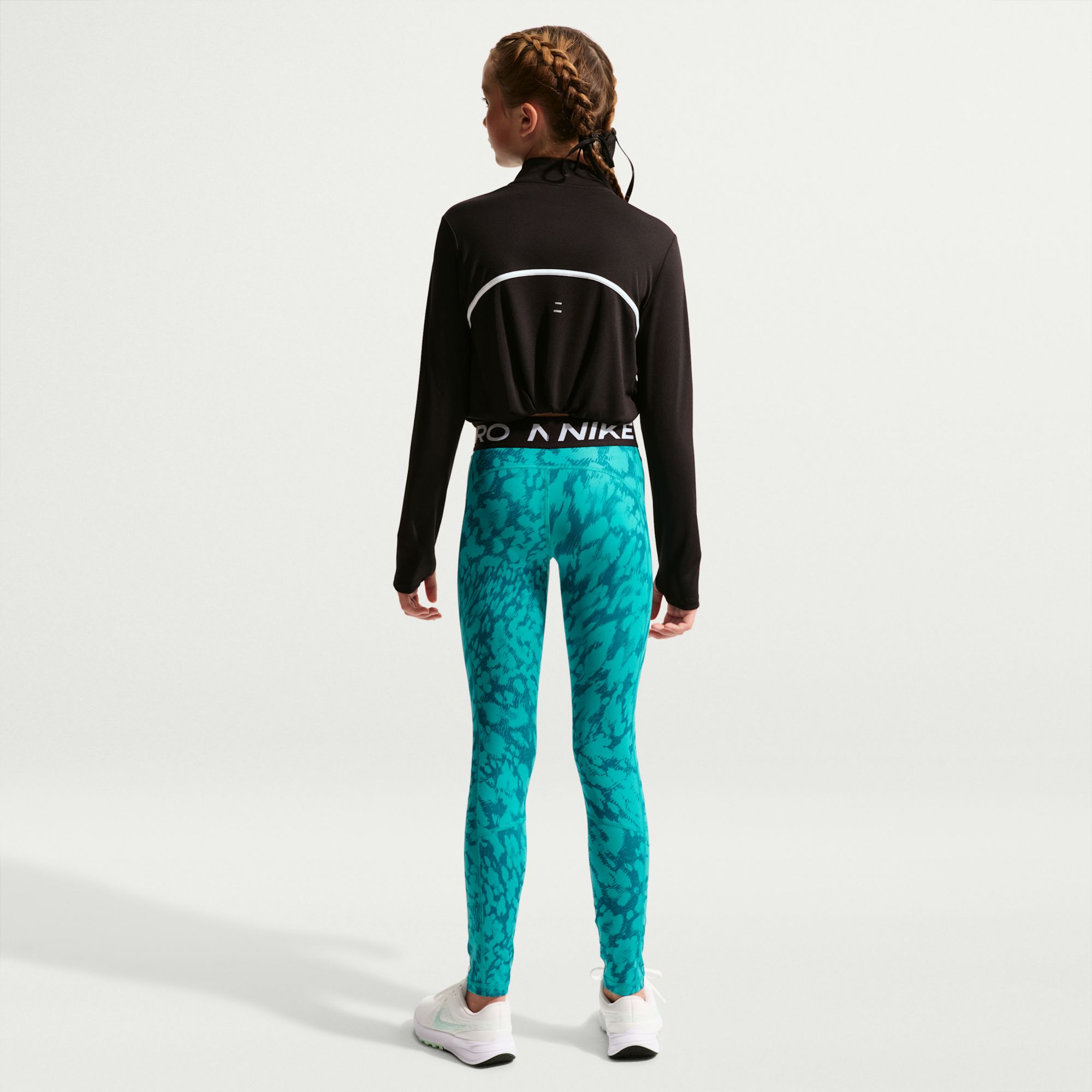 Nike Girls' Pro Dri-FIT Printed Sport Tight product image