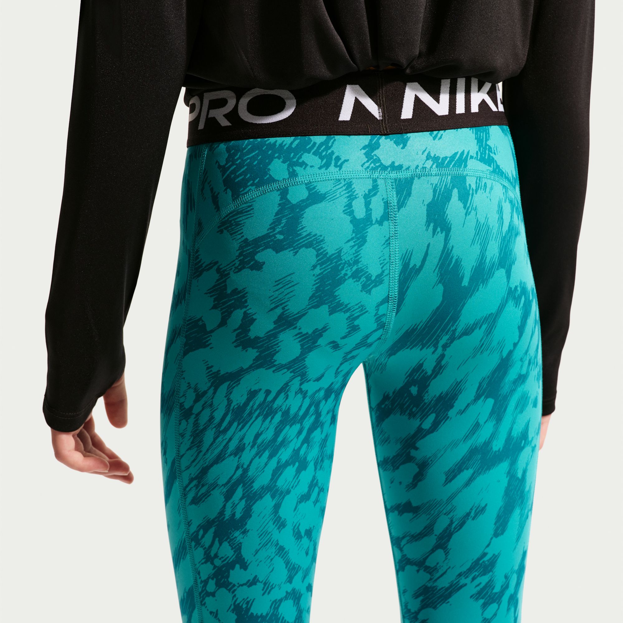 Nike Girls' Pro Dri-FIT Printed Sport Tight product image