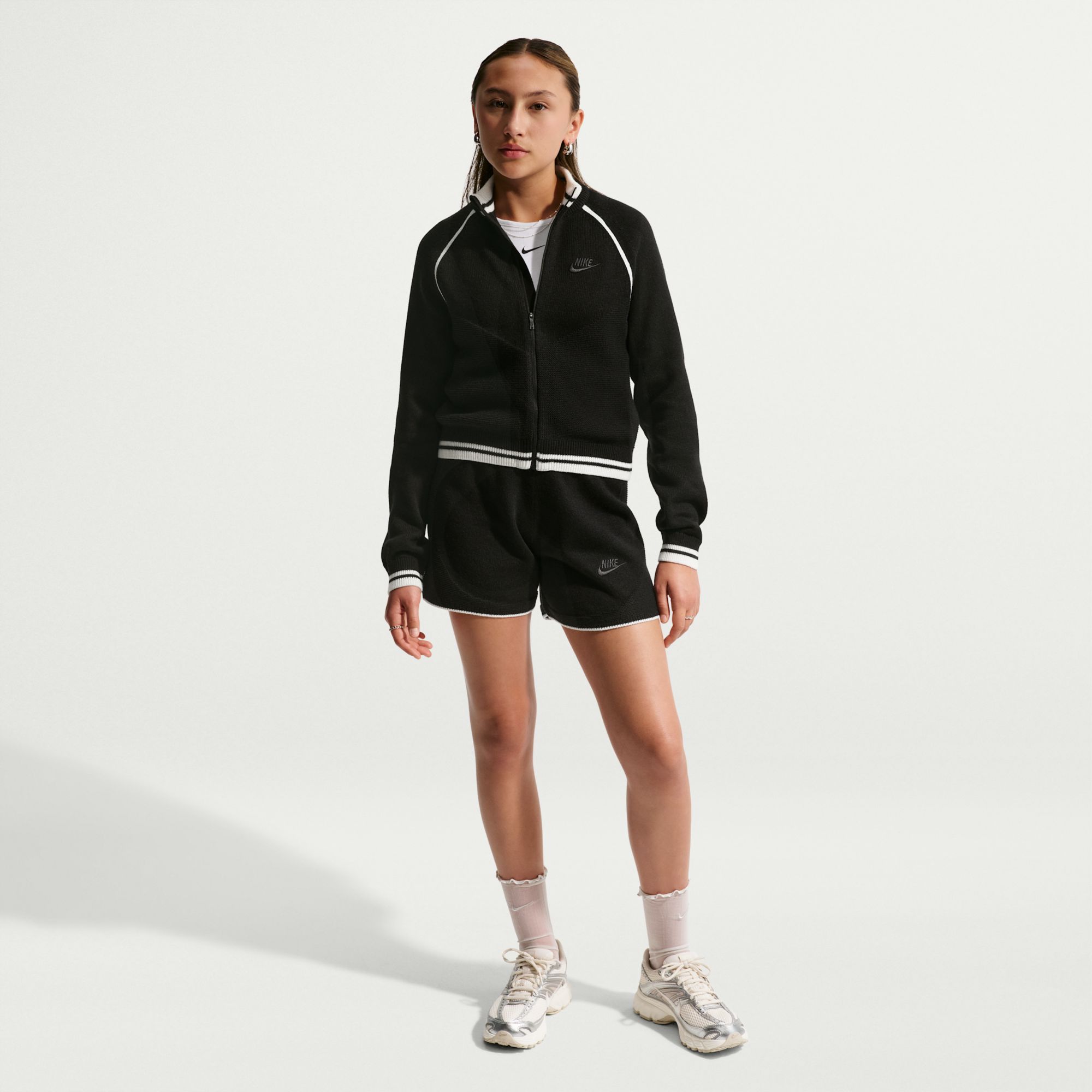 Nike Girls' Sweater Track Jacket product image