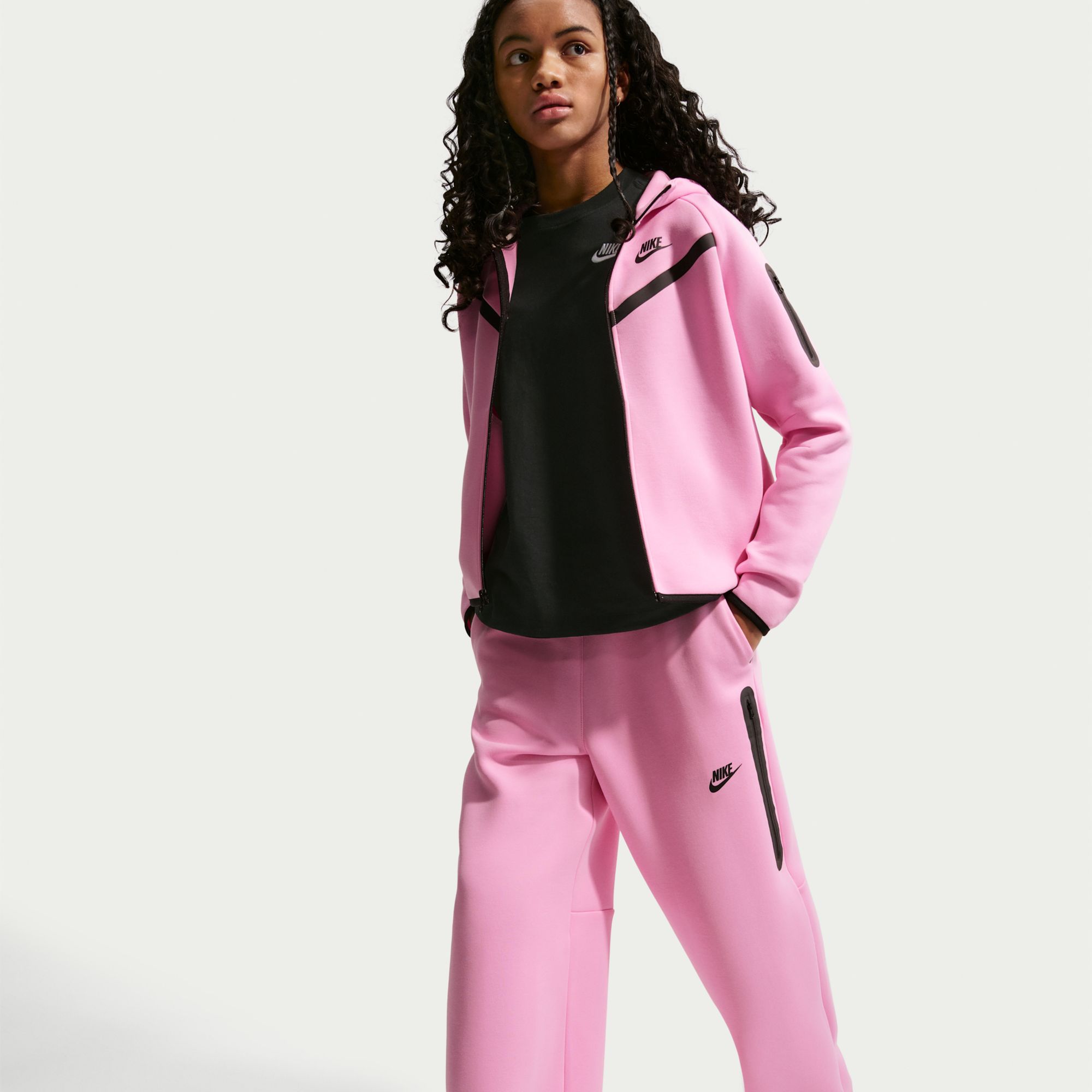 Nike Girls' Tech Fleece Wide Leg Pant product image