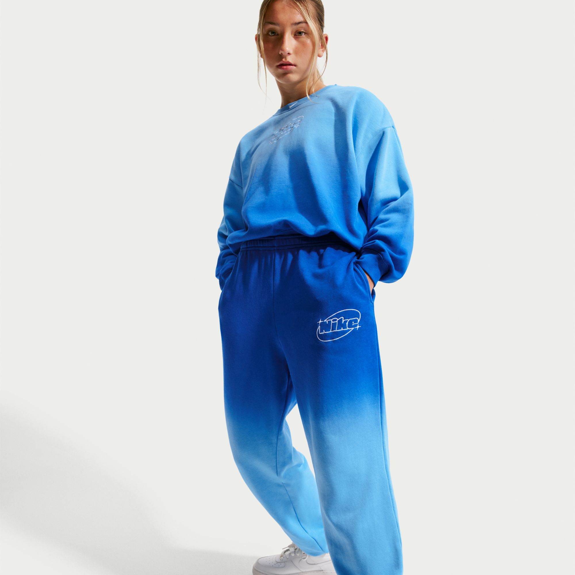 Nike Girls' Studio Fleece Loose Pant product image