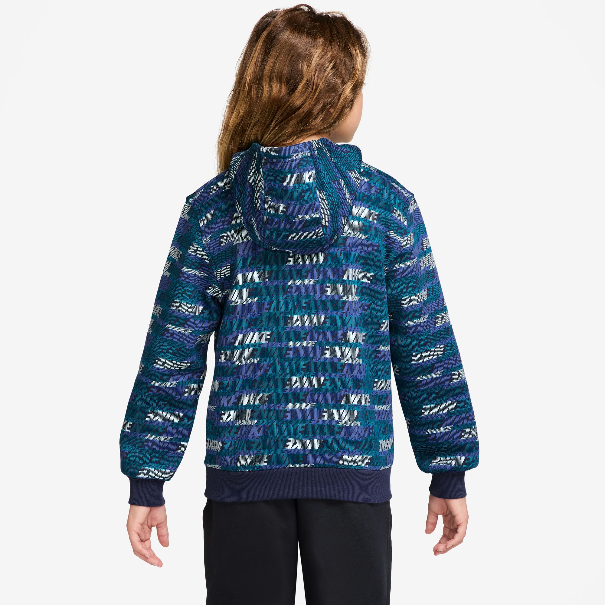 Nike Kids' Sportswear Club Fleece Allover Print Hoodie product image