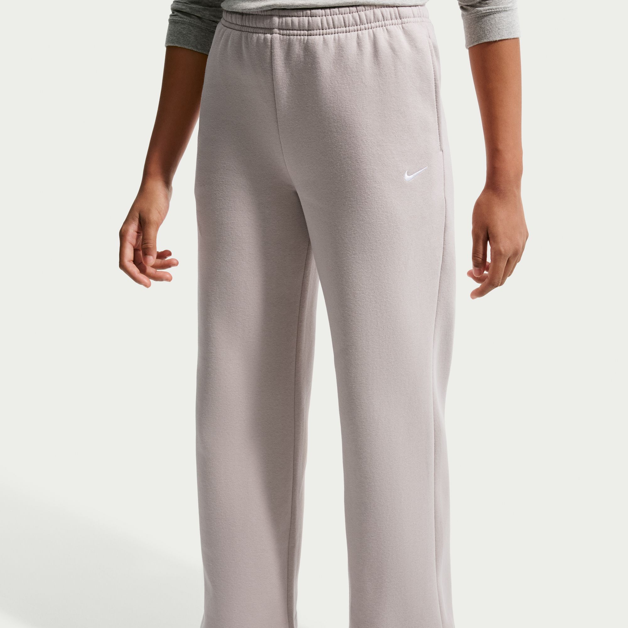 Nike Girls' Studio Fleece Open-Hem Pant product image