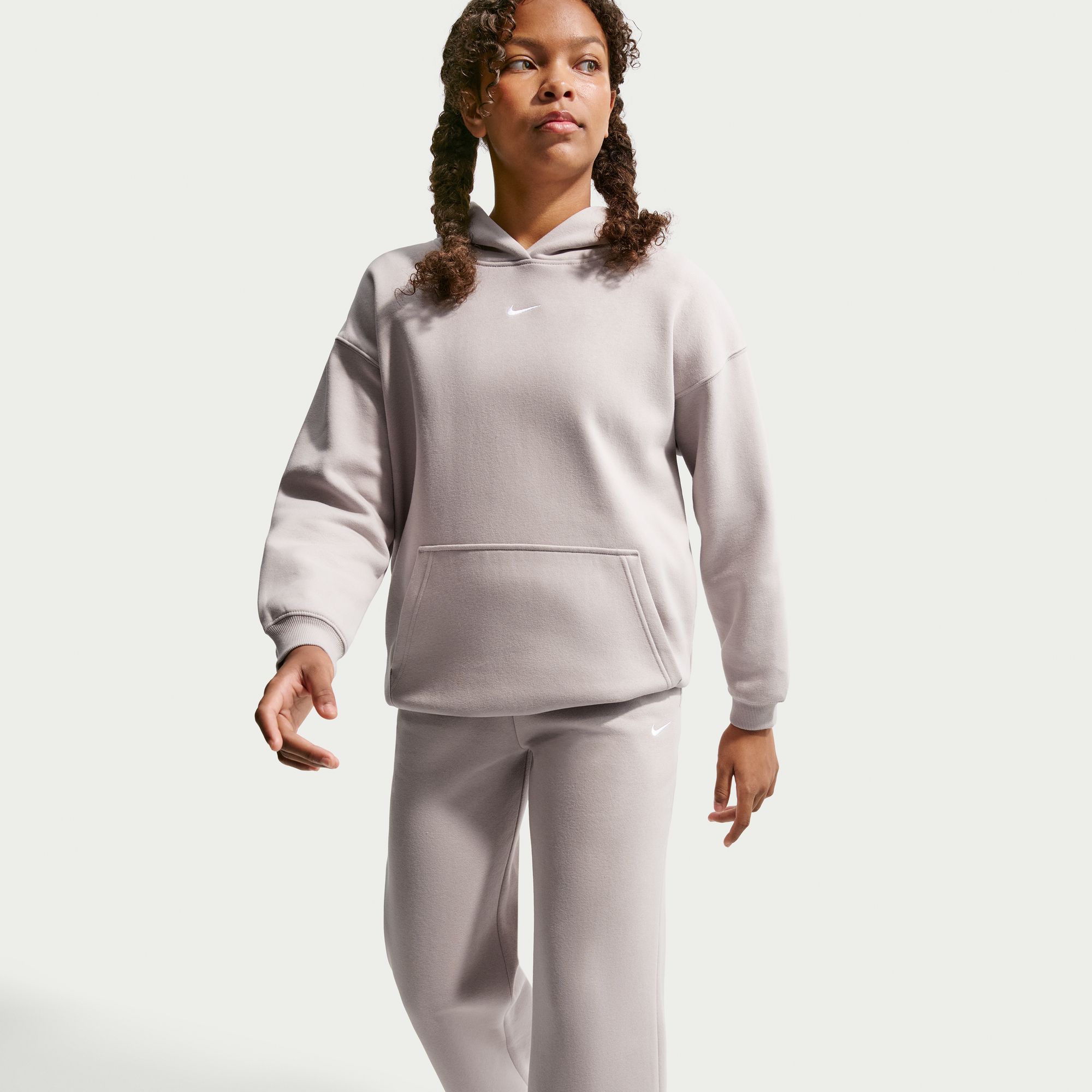 Nike Girls' Studio Fleece Open-Hem Pant product image