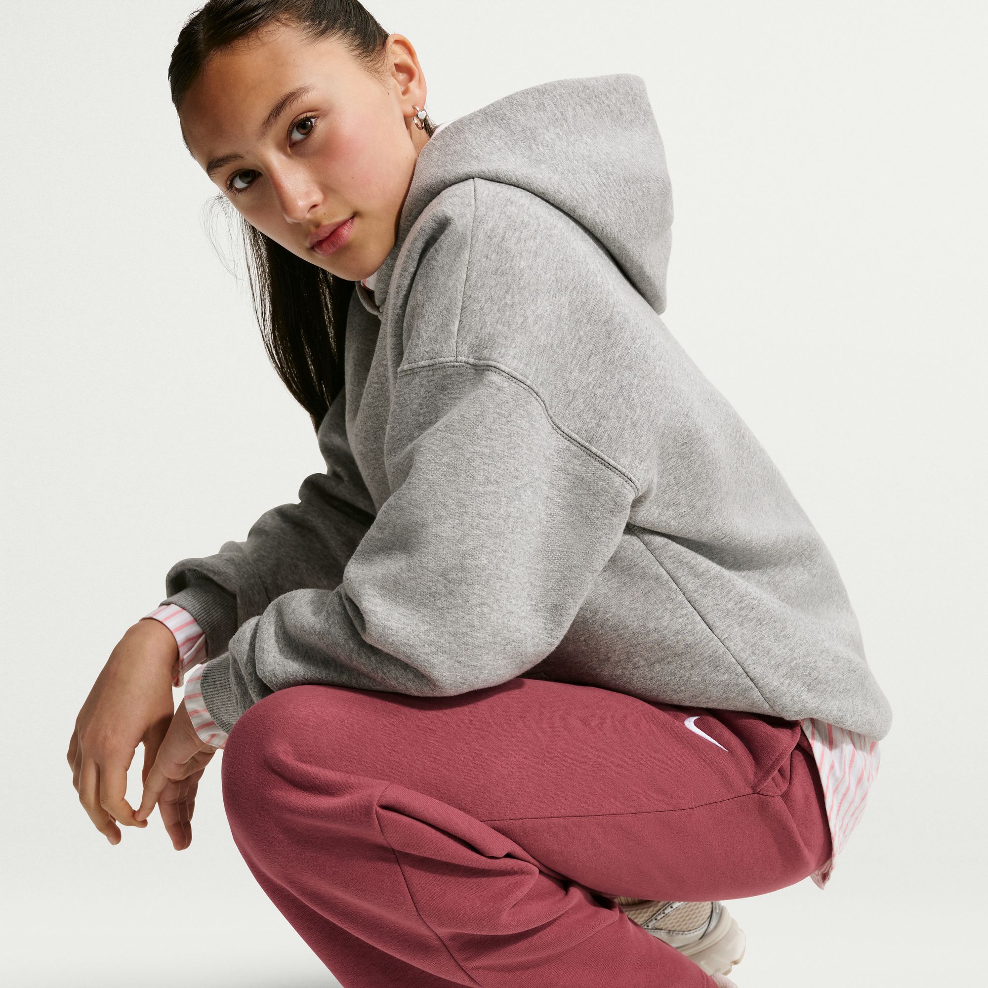 Nike Girls' Studio Fleece Open-Hem Pant product image