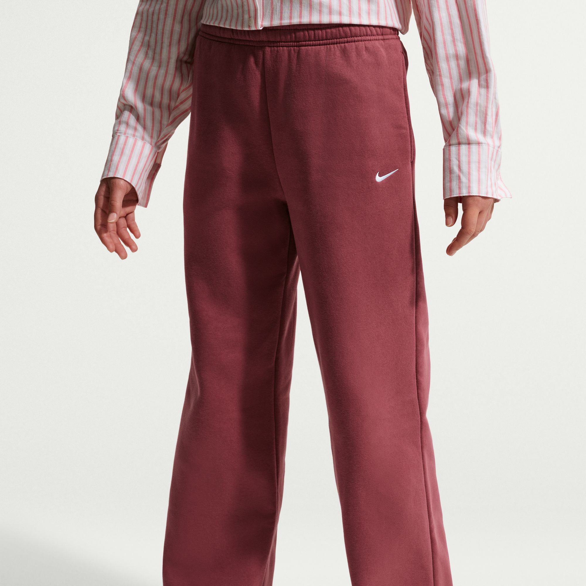 Nike Girls' Studio Fleece Open-Hem Pant product image