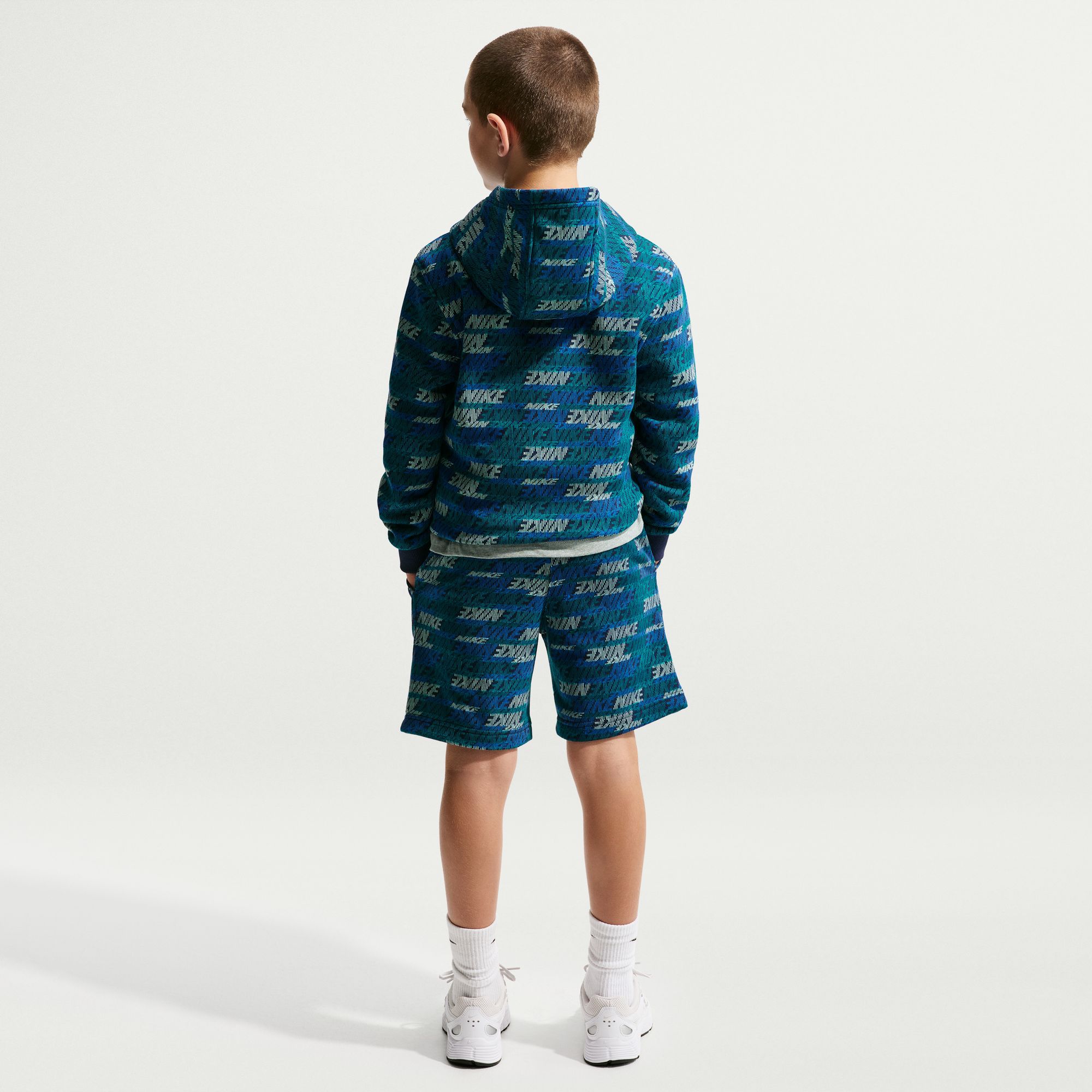 Nike Kids' Sportswear Club Fleece French Terry Printed Short product image