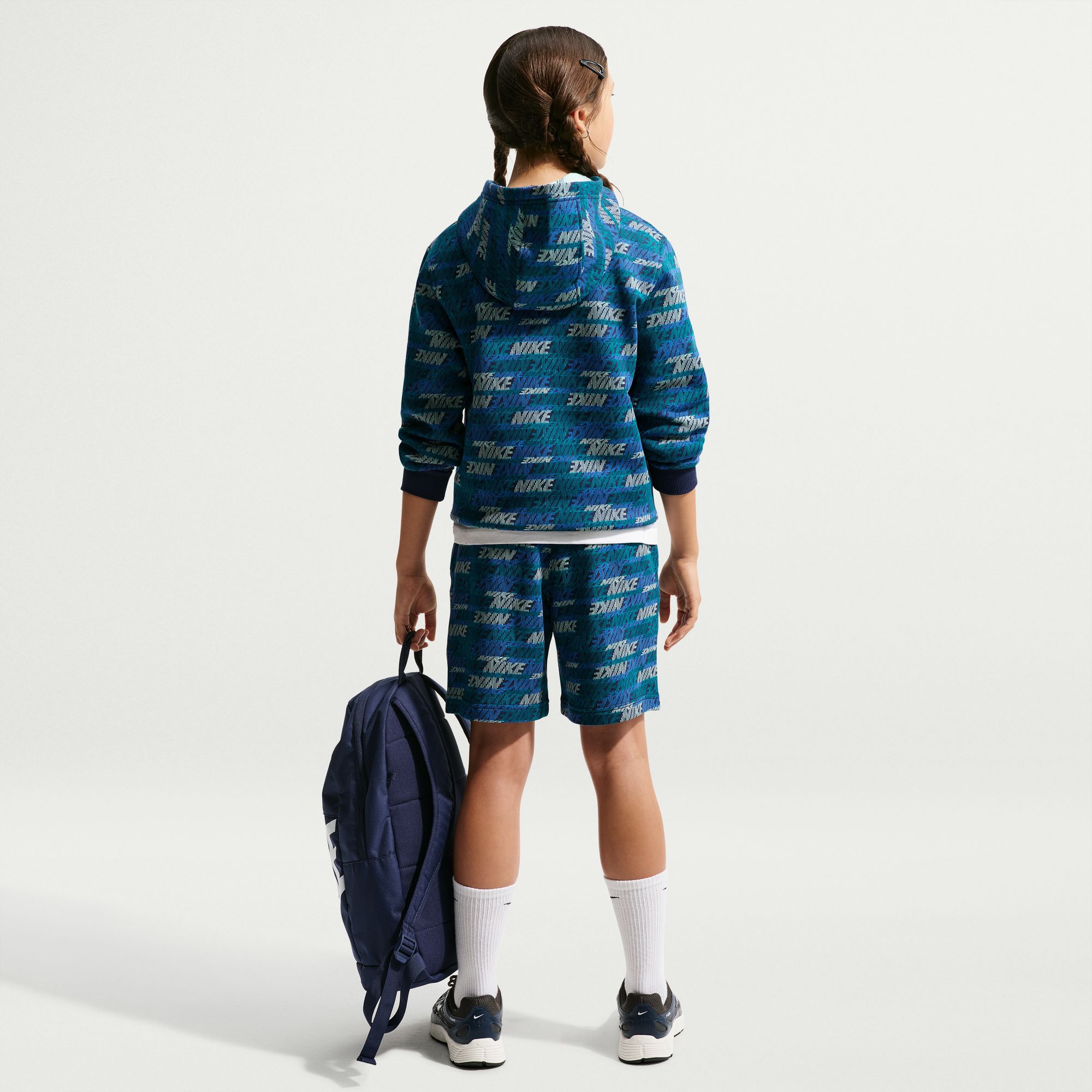 Nike Kids' Sportswear Club Fleece French Terry Printed Short product image