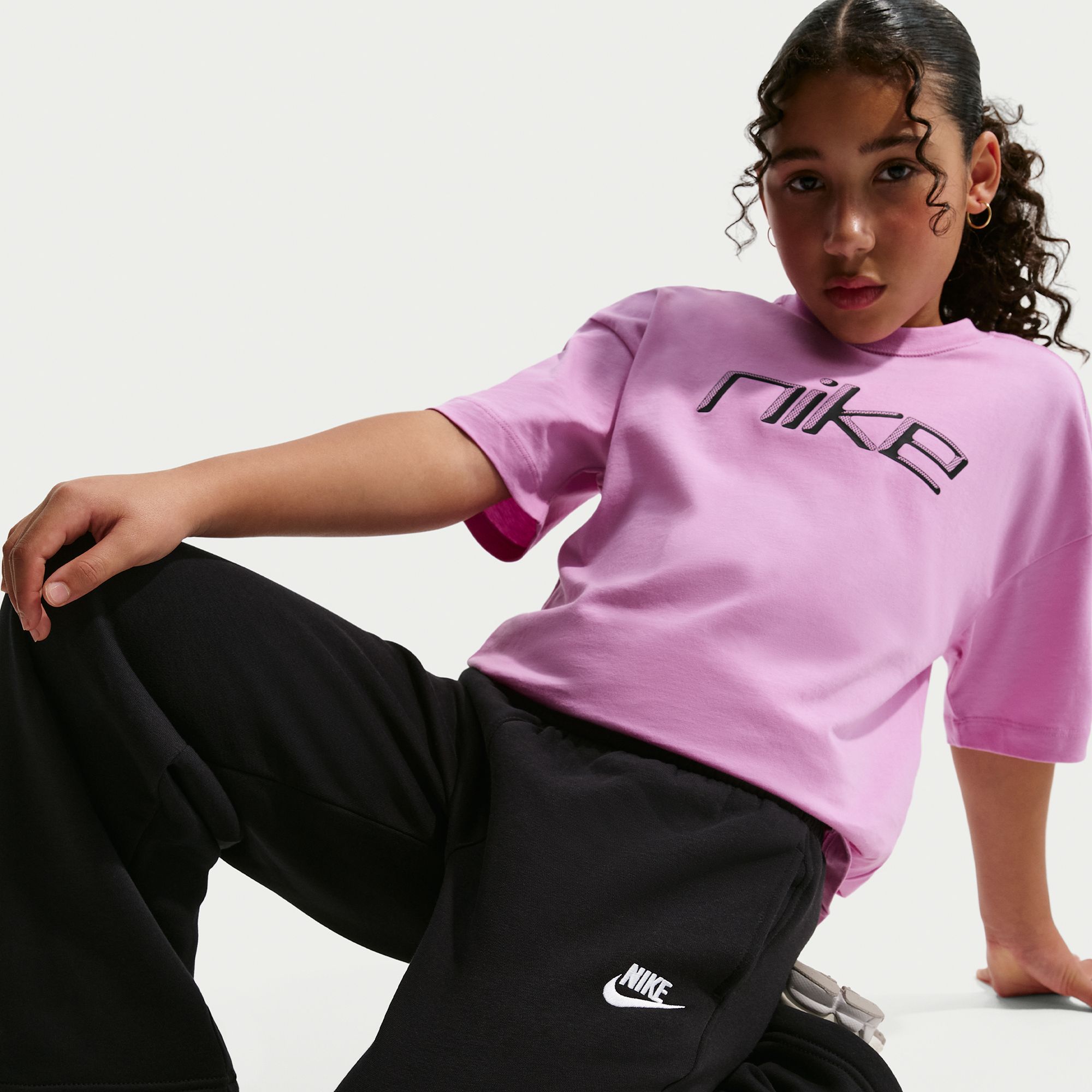 Nike Kids' Sportswear Loose Open Hem Pant product image