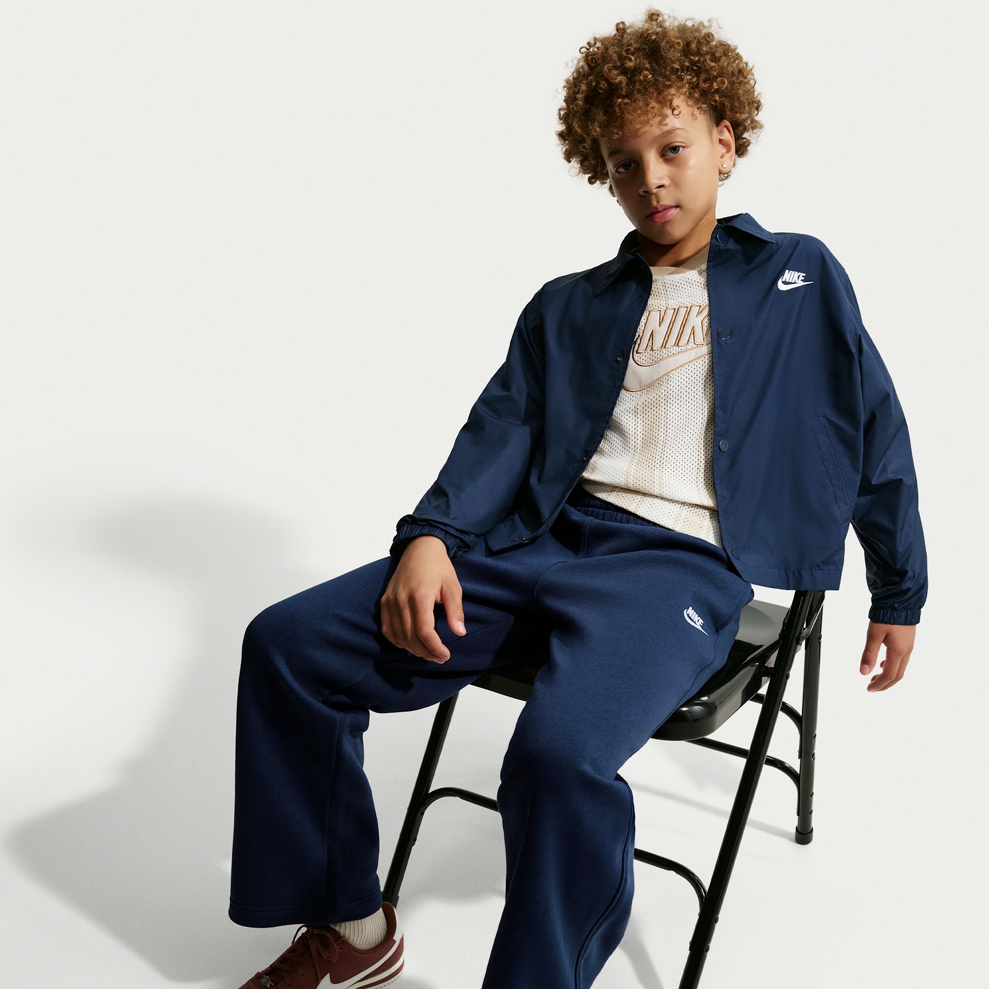 Nike Kids' Sportswear Loose Open Hem Pant product image