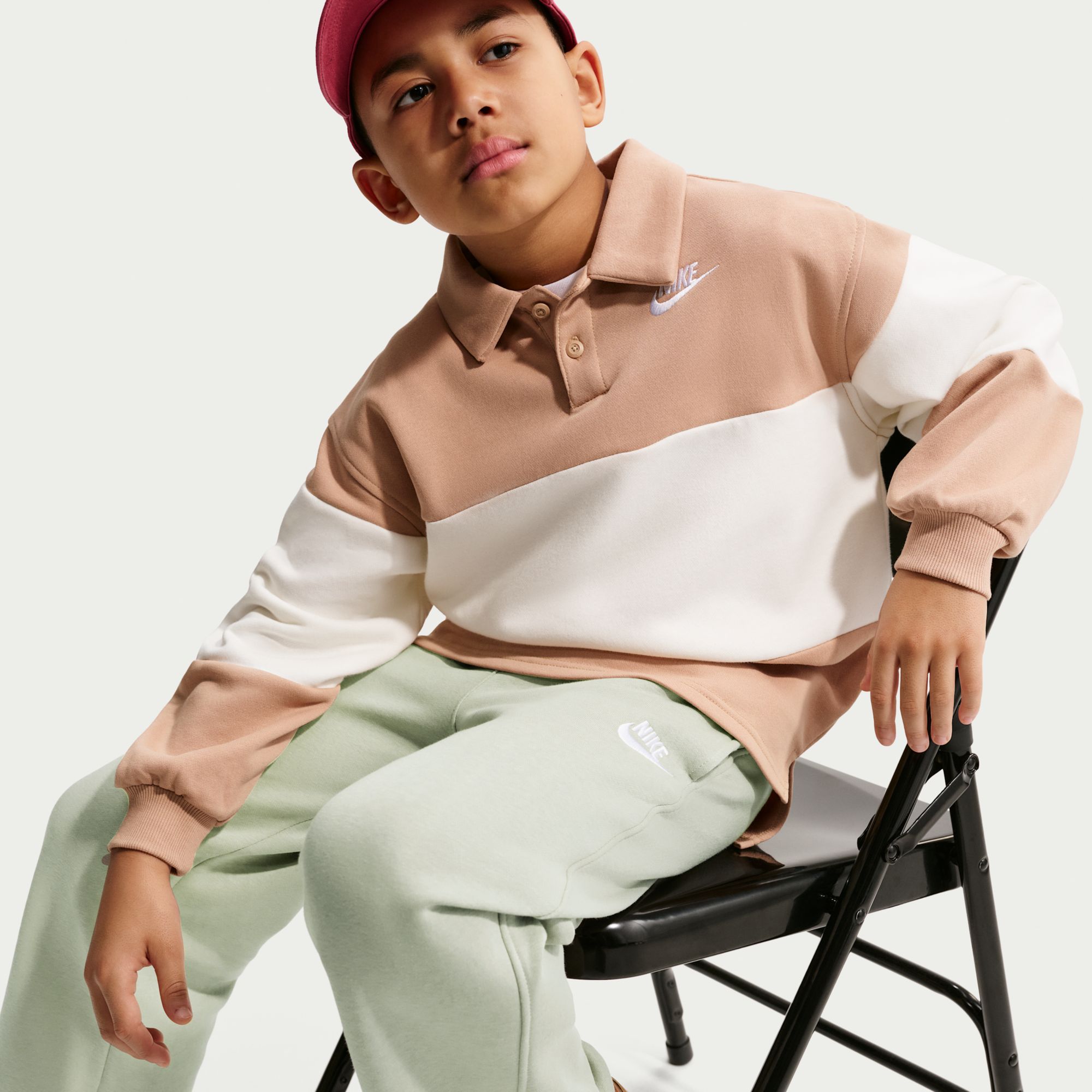 Nike Kids' Sportswear Loose Open Hem Pant product image
