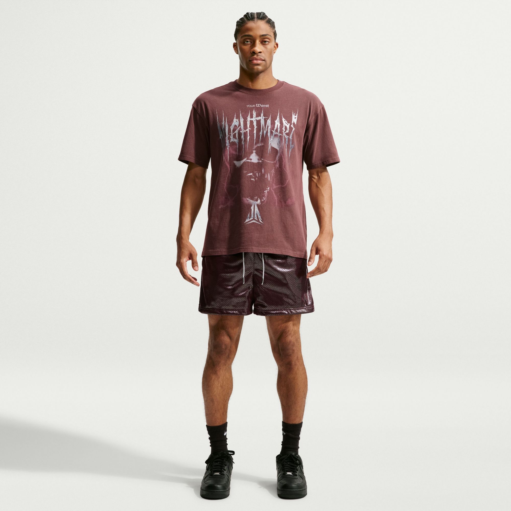 Nike Men's Ja Morant Standard Issue Mesh 5'' Basketball Shorts product image