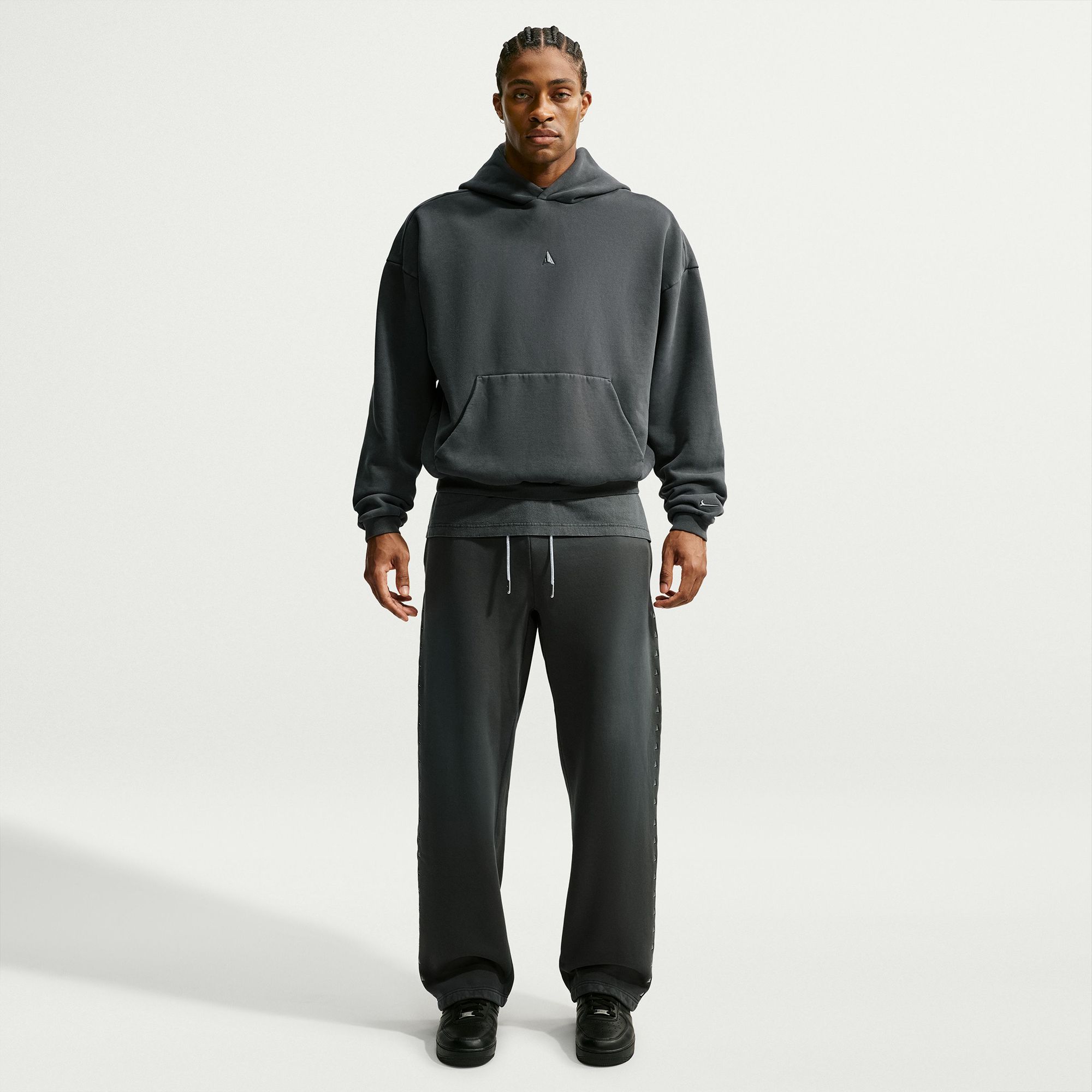 Nike Men's Ja Morant Standard Issue Washed Fleece Hoodie product image