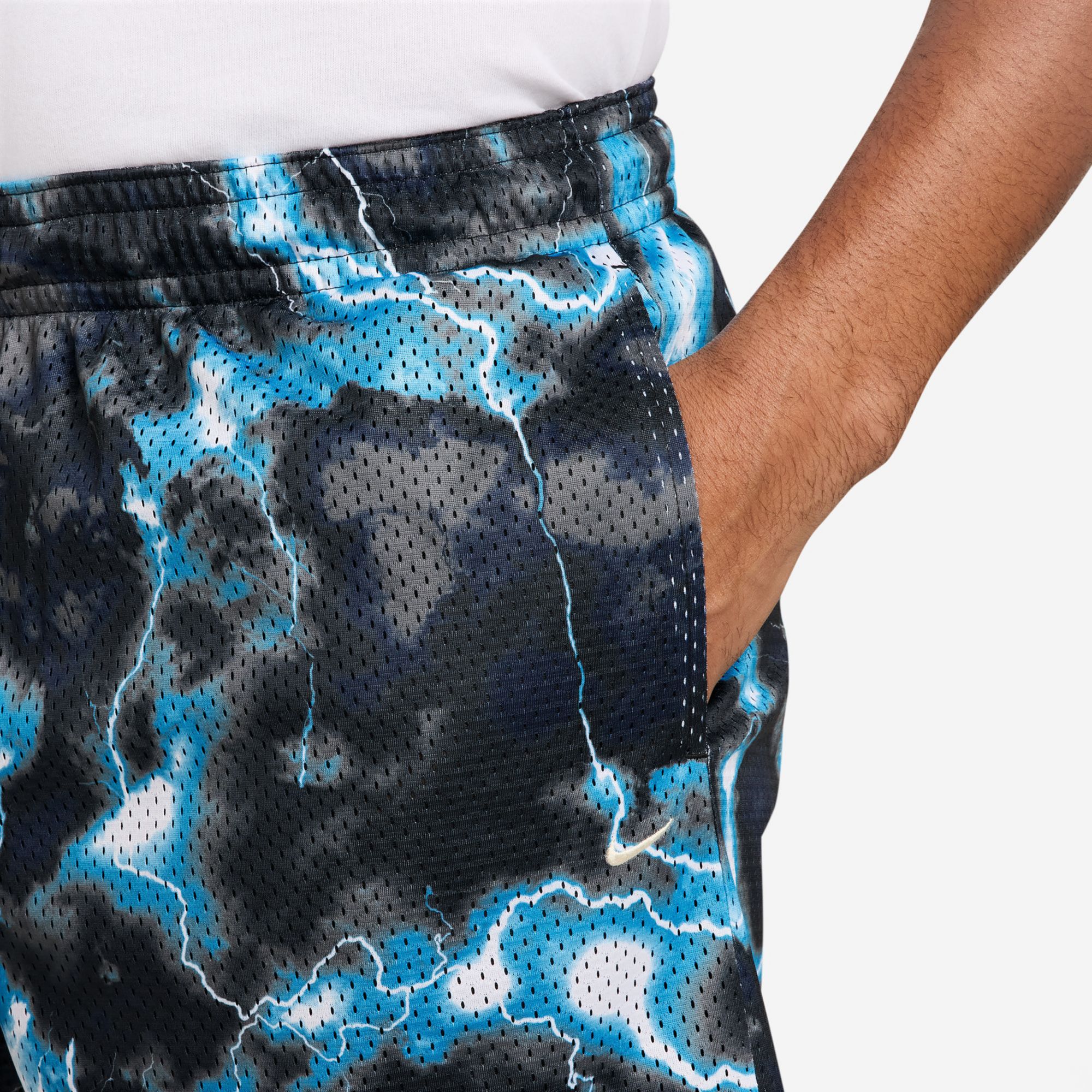 Nike Men's Dri-FIT Standard Issue Heat 5'' Mesh Basketball Practice Shorts product image