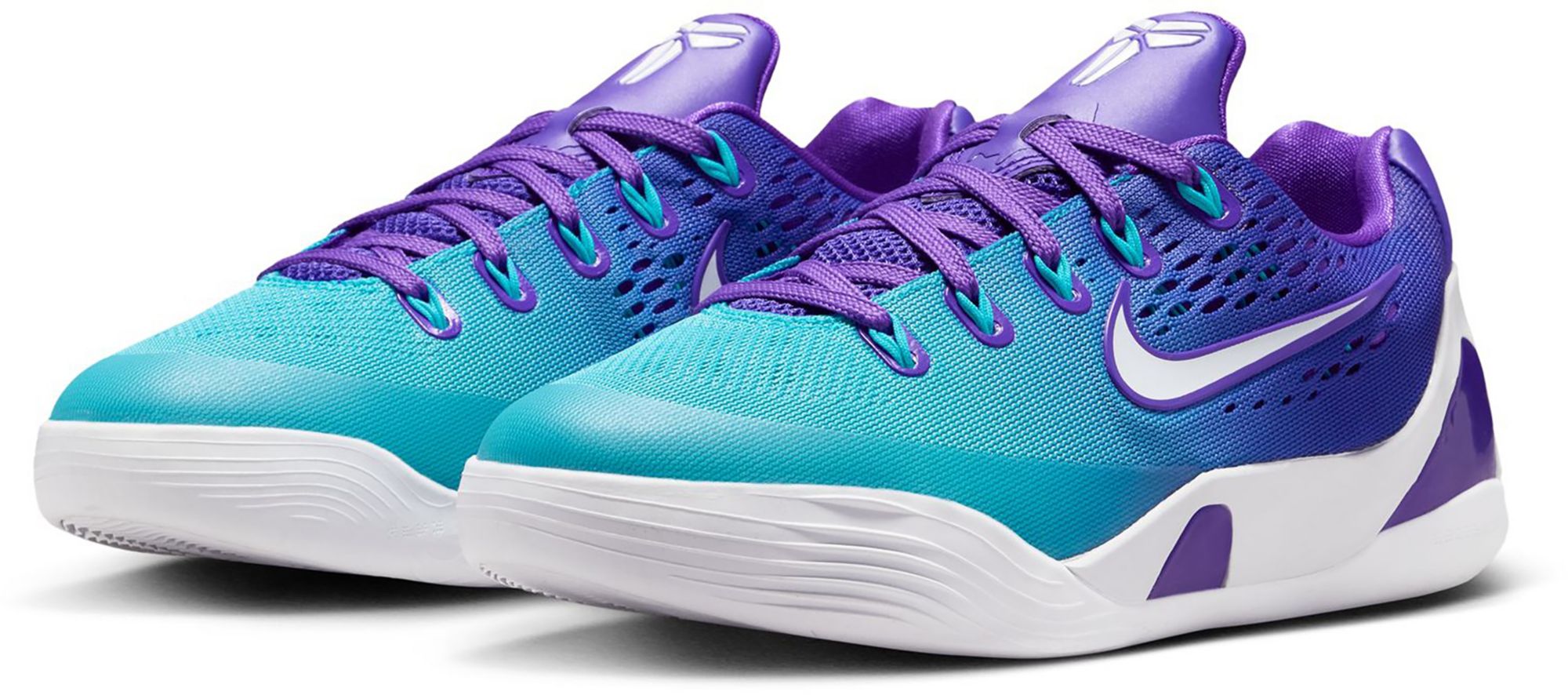 Nike Kids' Grade School Kobe IX Low EM 'Charlotte' Basketball Shoes product image