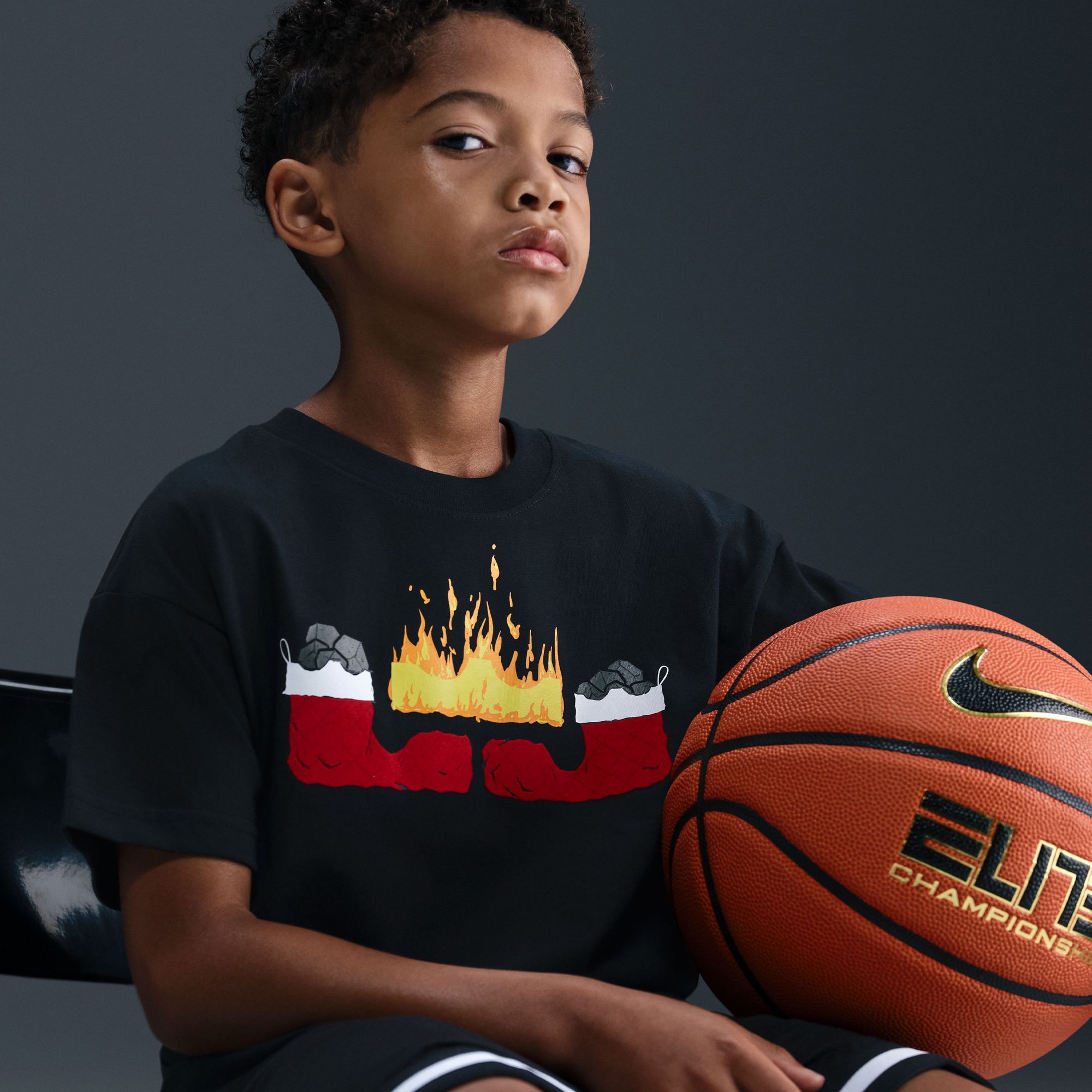 Nike Kids' LeBron James "Stocking Stuffer" Max90 T-Shirt product image