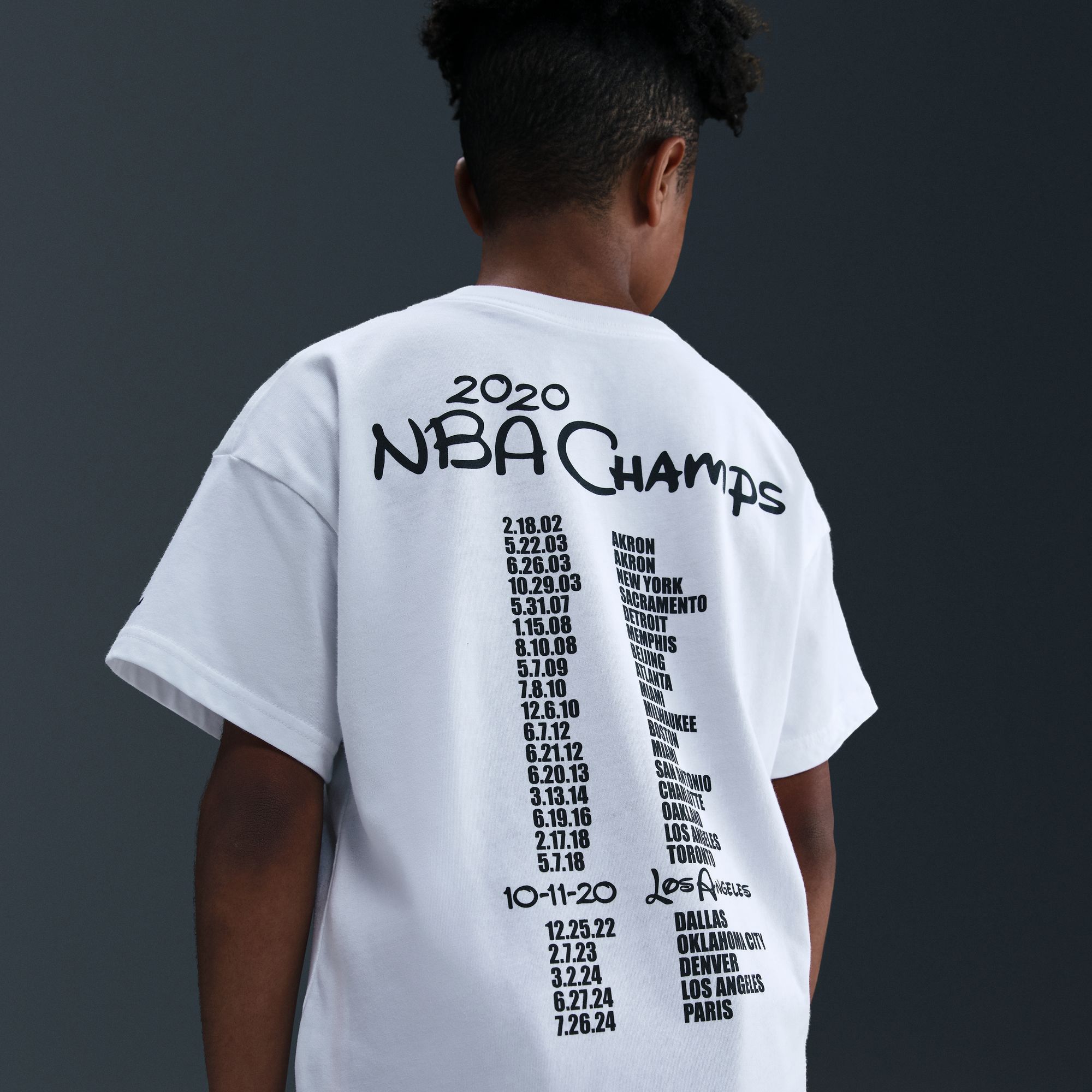 Nike Kids' LeBron James "Bubble Boy" Max90 T-Shirt product image