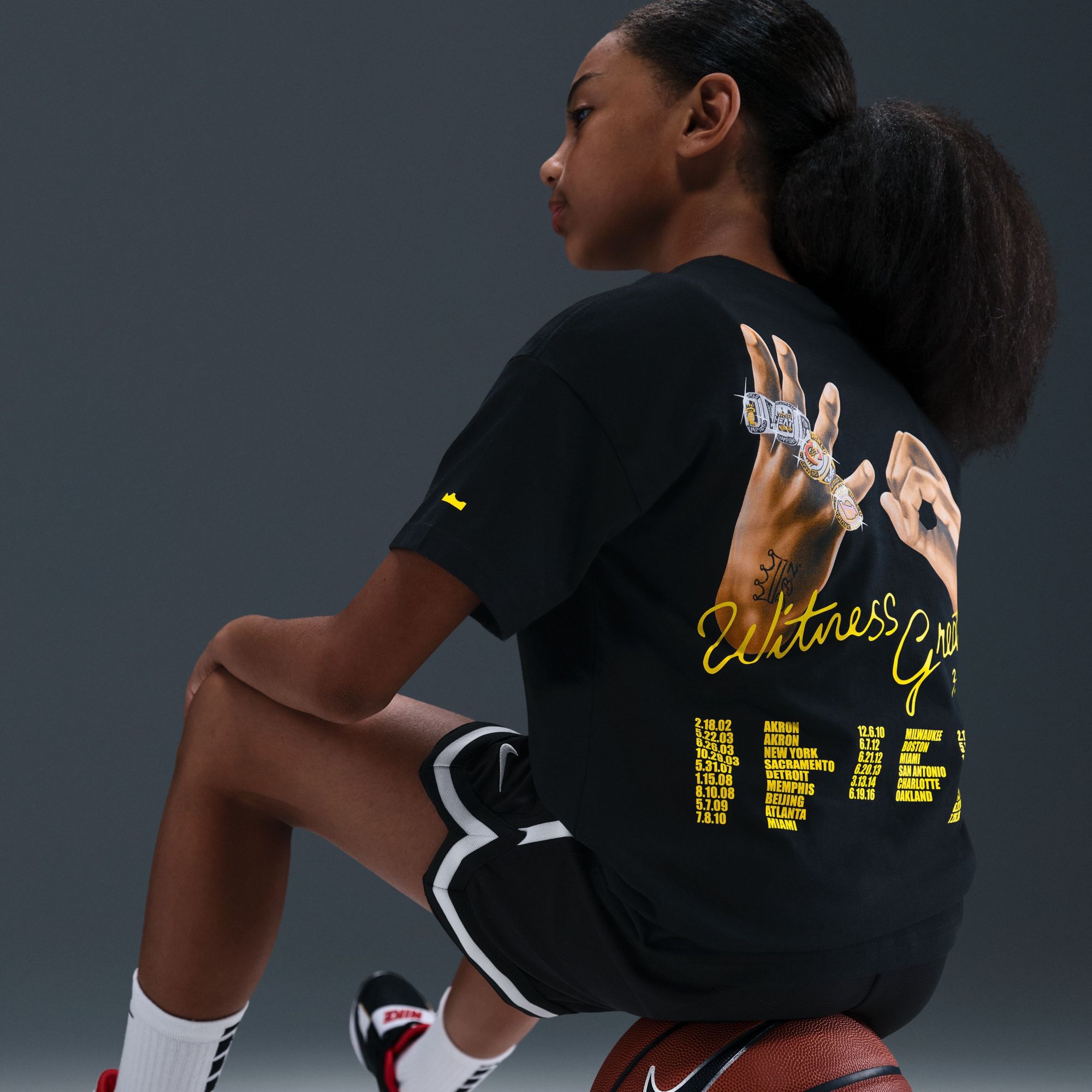 Nike Kids' LeBron James Uncharted Max90 T-Shirt product image