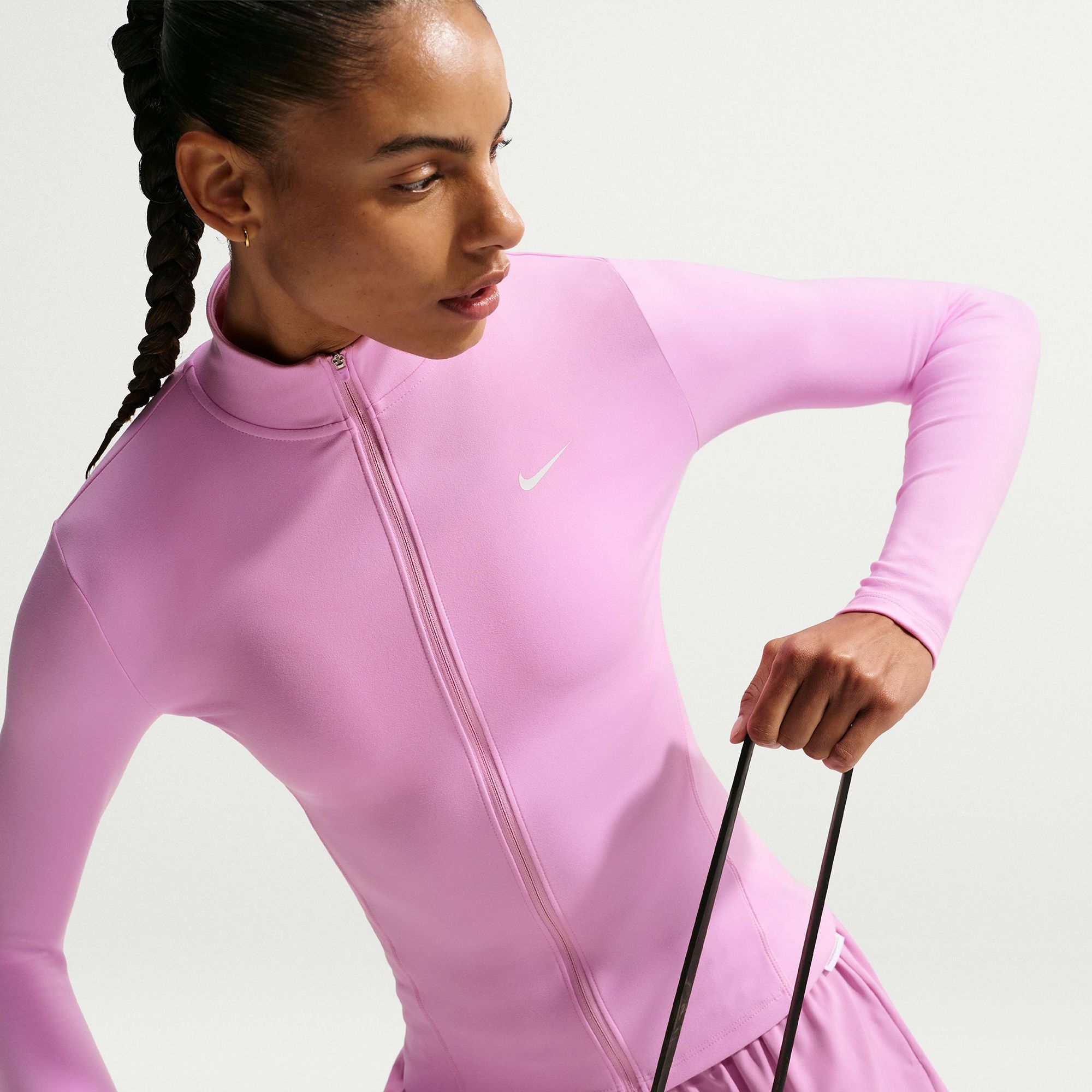 Nike Women's One Fitted Dri-FIT Full-Zip Jacket product image