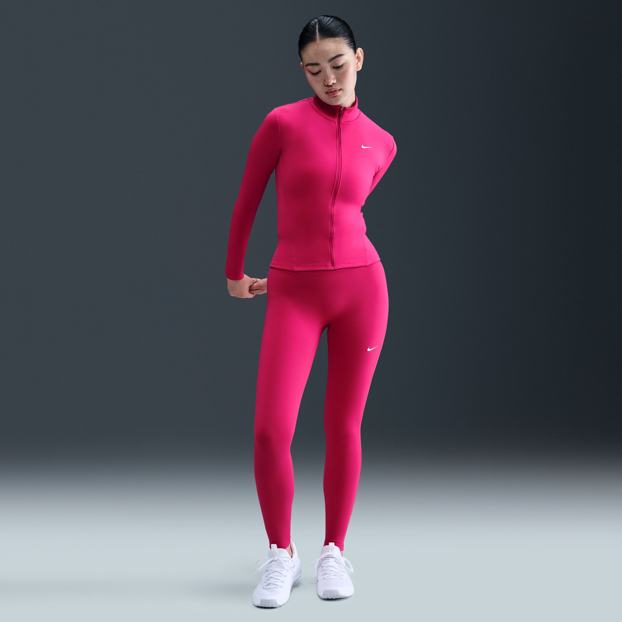 Nike Women's One Fitted Dri-FIT Full-Zip Jacket product image