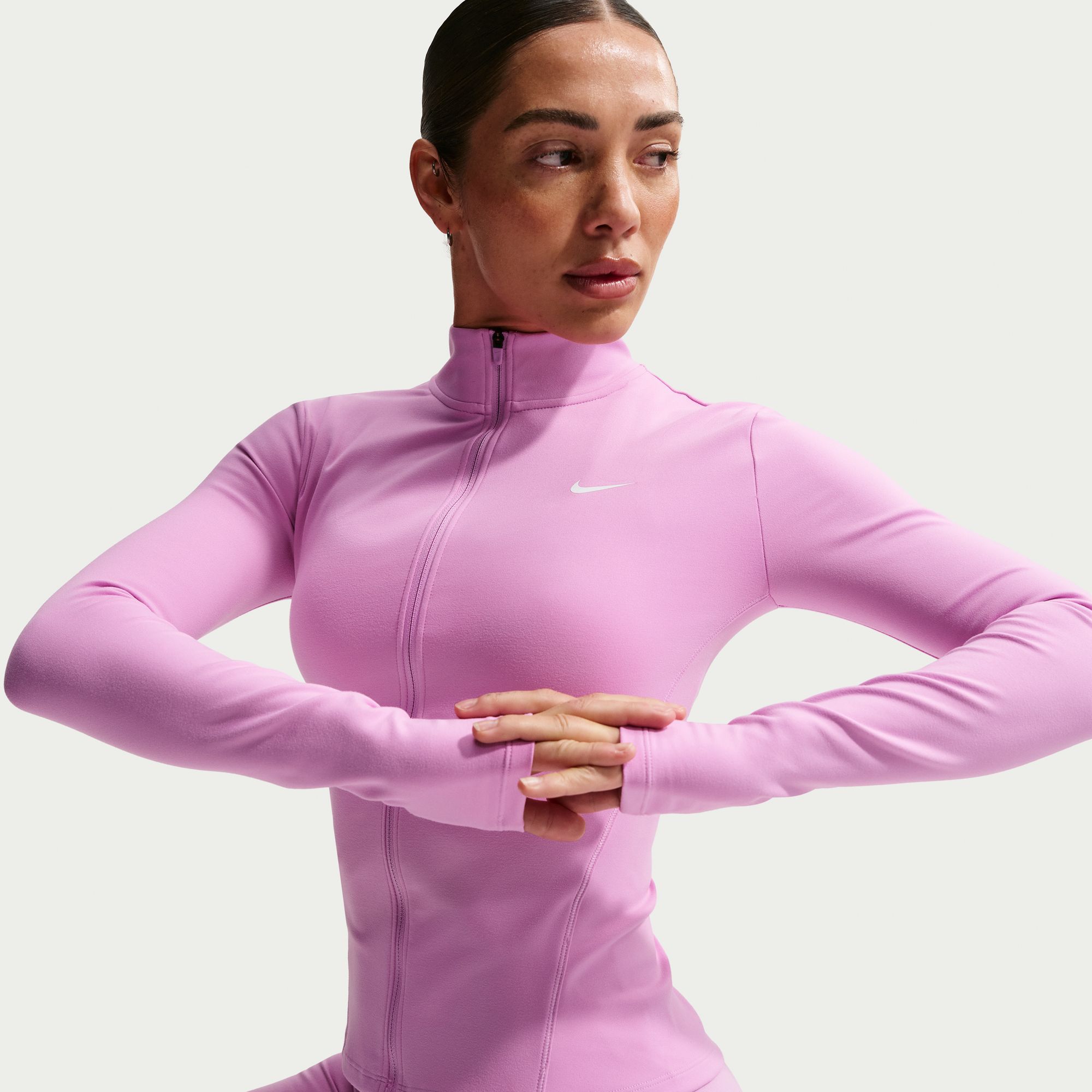 Nike Women's One Fitted Dri-FIT Full-Zip Jacket product image