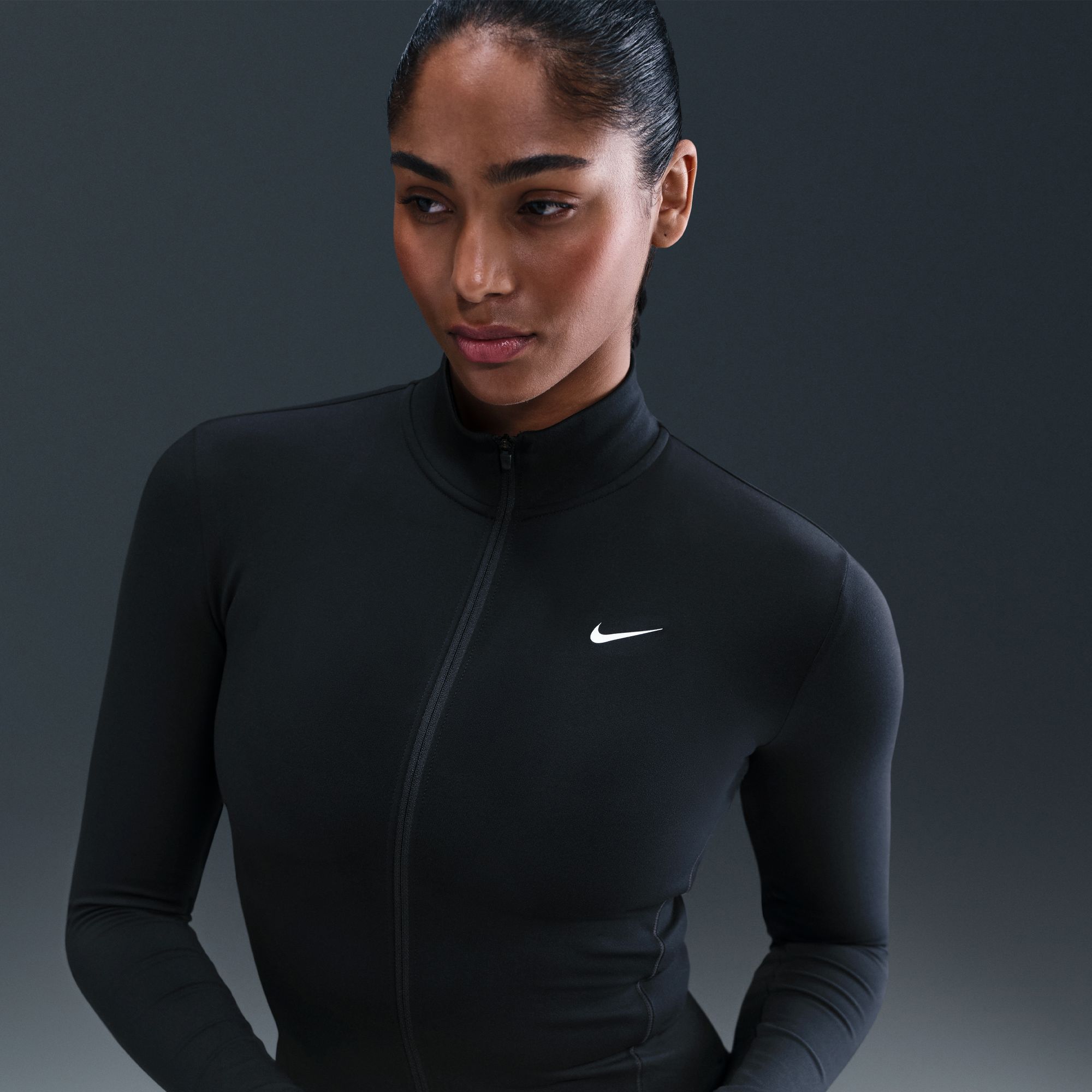 Nike Women's One Fitted Dri-FIT Full-Zip Jacket product image