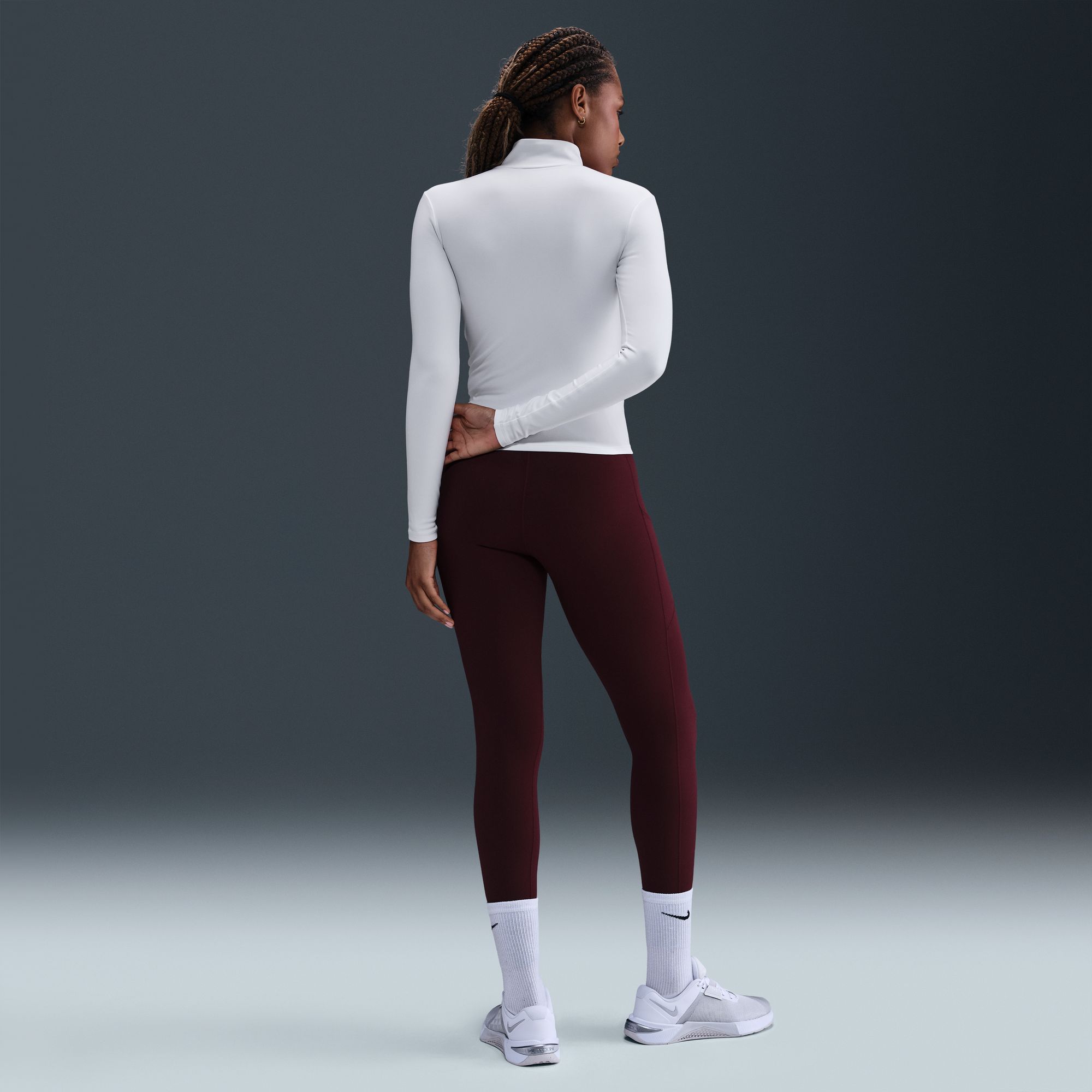 Nike Women's One Fitted Dri-FIT Full-Zip Jacket product image