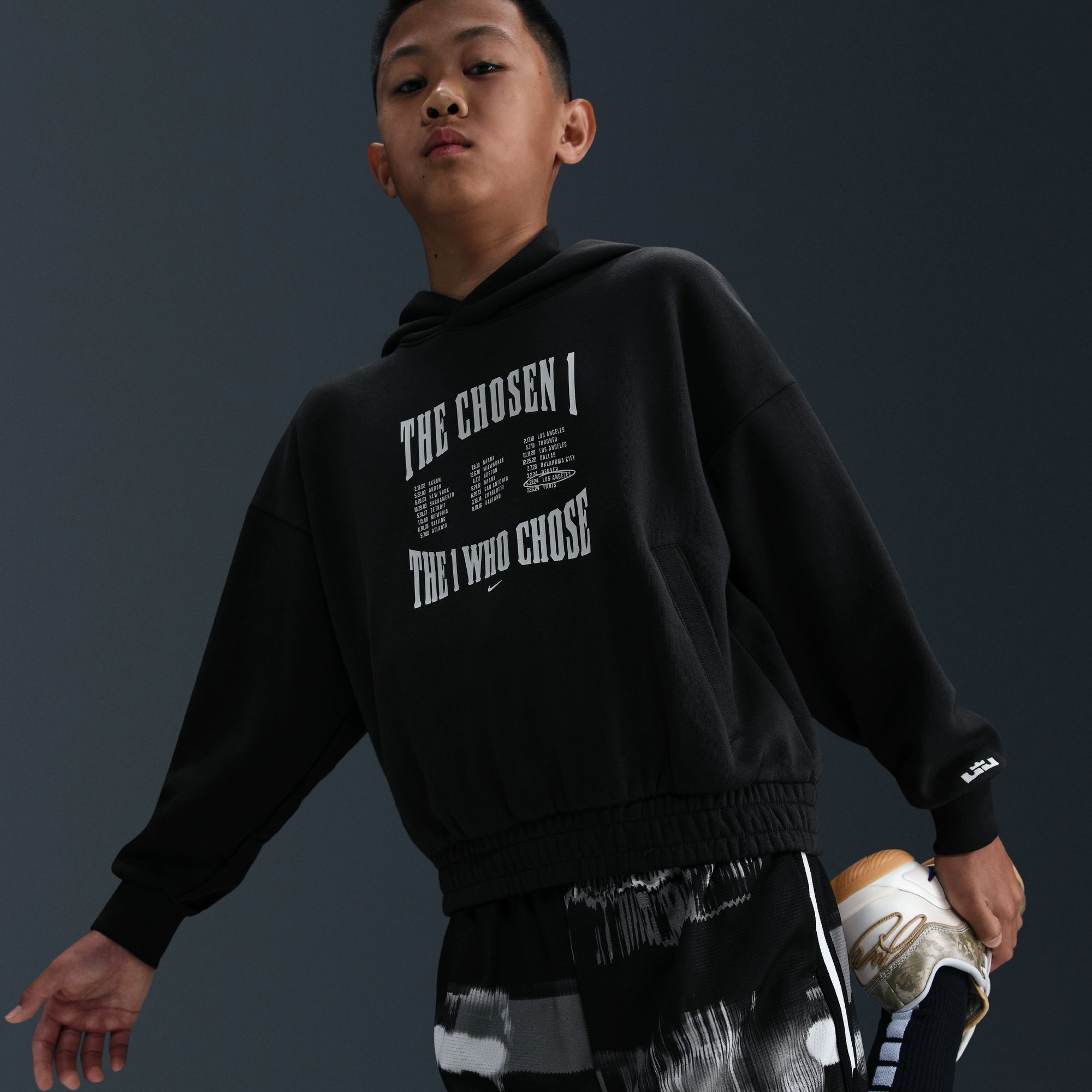 Nike Kids' LeBron James "Chosen One" Pullover Hoodie product image