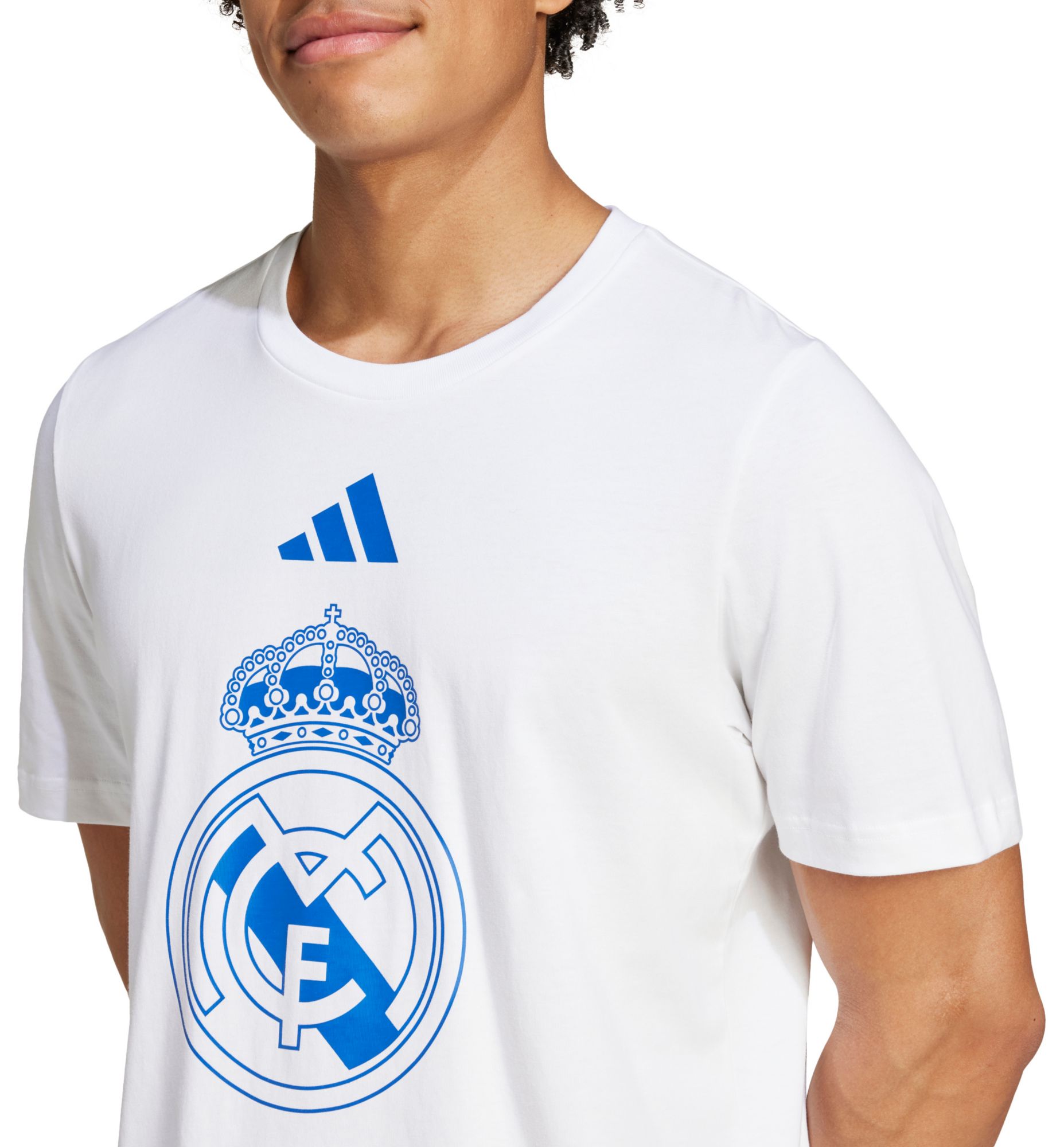 adidas Adult Real Madrid 2024 DNA White T-Shirt product image