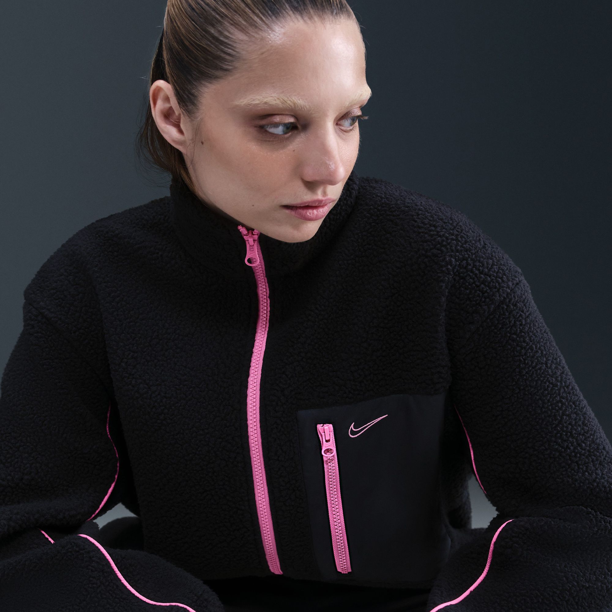 Nike Women's Sportswear Full-Zip High-Pile Fleece Jacket product image