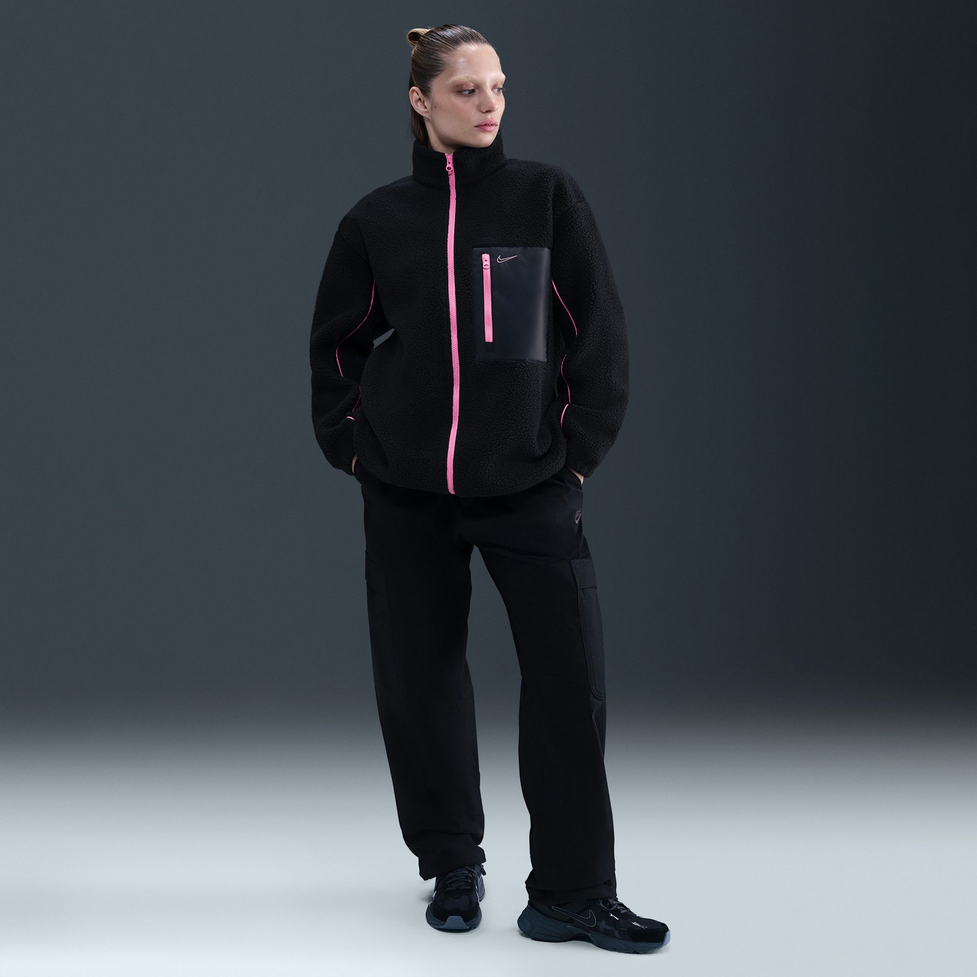 Nike Women's Sportswear Full-Zip High-Pile Fleece Jacket product image