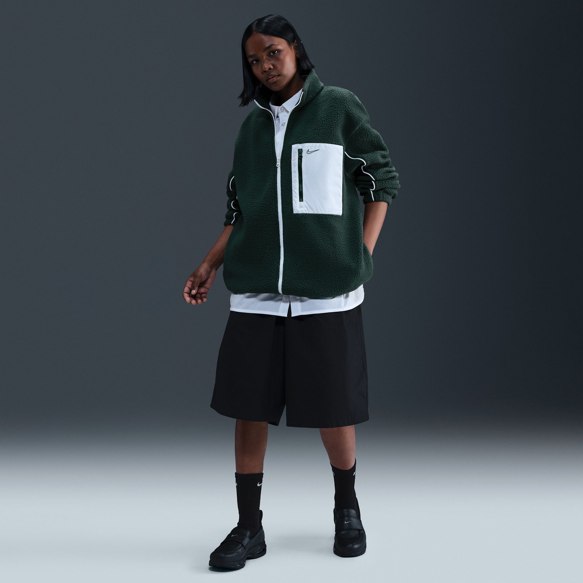 Nike Women's Sportswear Full-Zip High-Pile Fleece Jacket product image