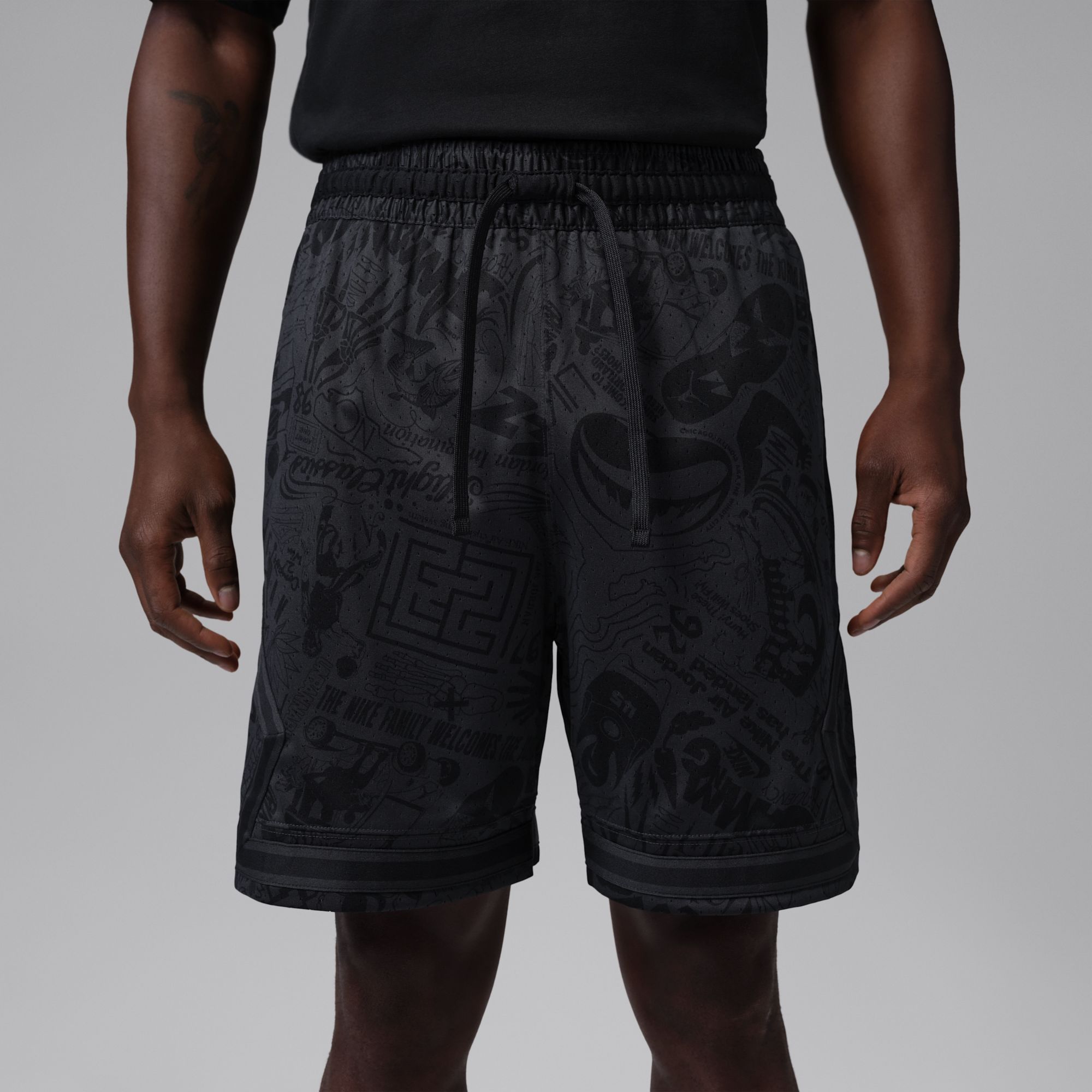 Jordan Men's Sport Dri-FIT Allover Print Emblems Diamond Shorts product image