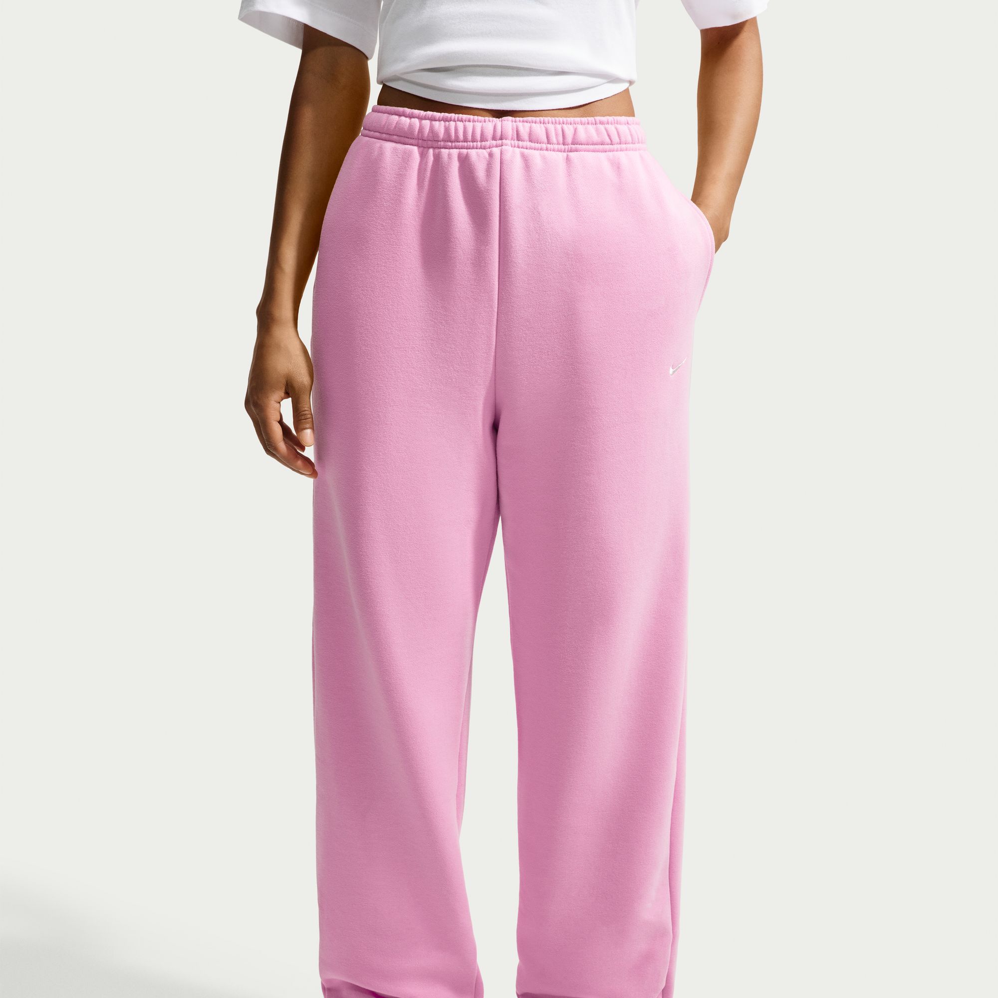 Nike Women's Studio Fleece Medium Weight Oversized Cuffed Pants product image