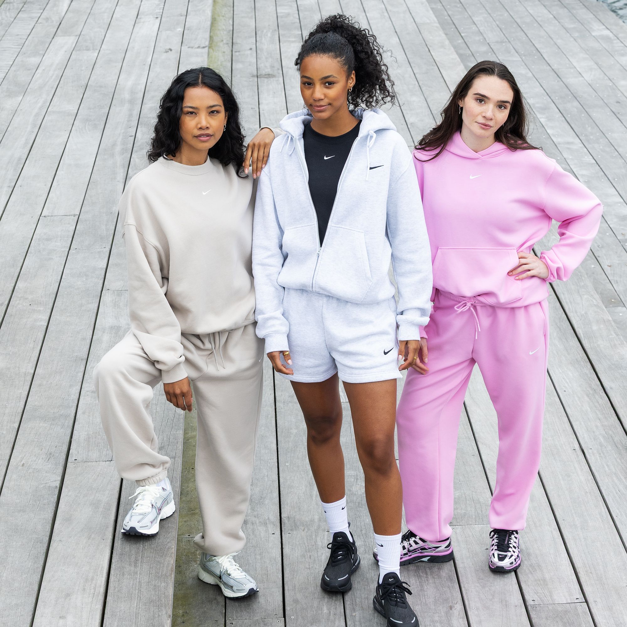 Nike Women's Studio Fleece Medium Weight Oversized Cuffed Pants product image
