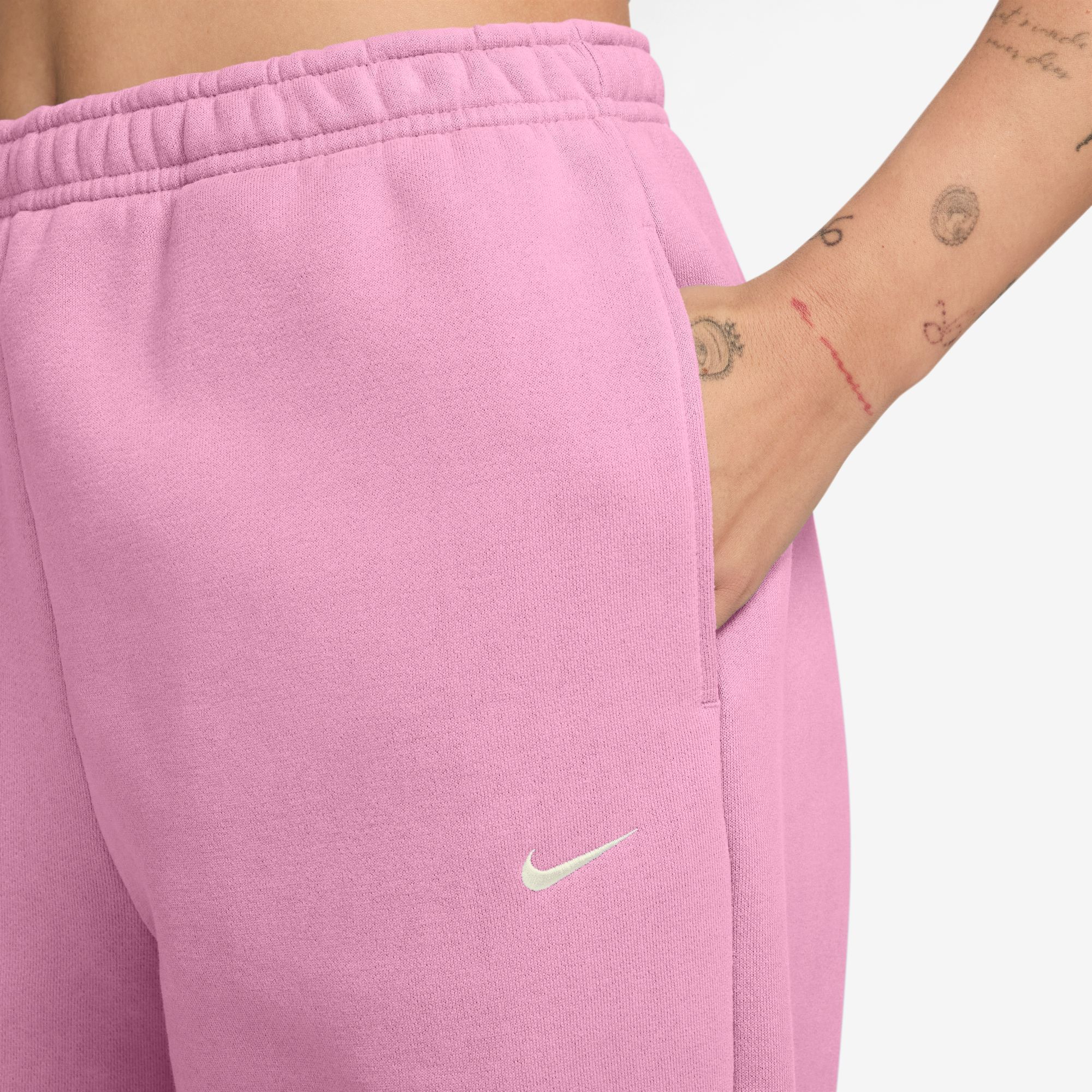 Nike Women's Studio Fleece Medium Weight Oversized Cuffed Pants product image