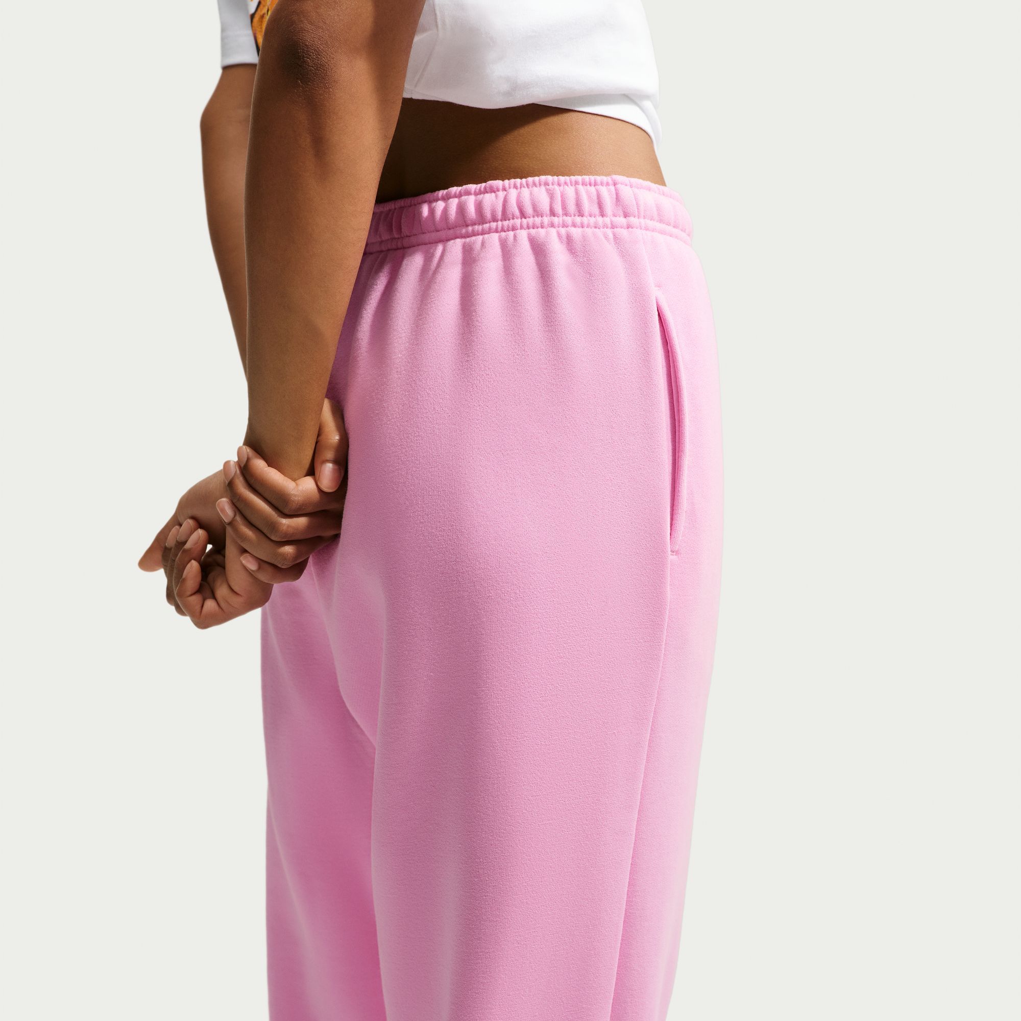 Nike Women's Studio Fleece Medium Weight Oversized Cuffed Pants product image