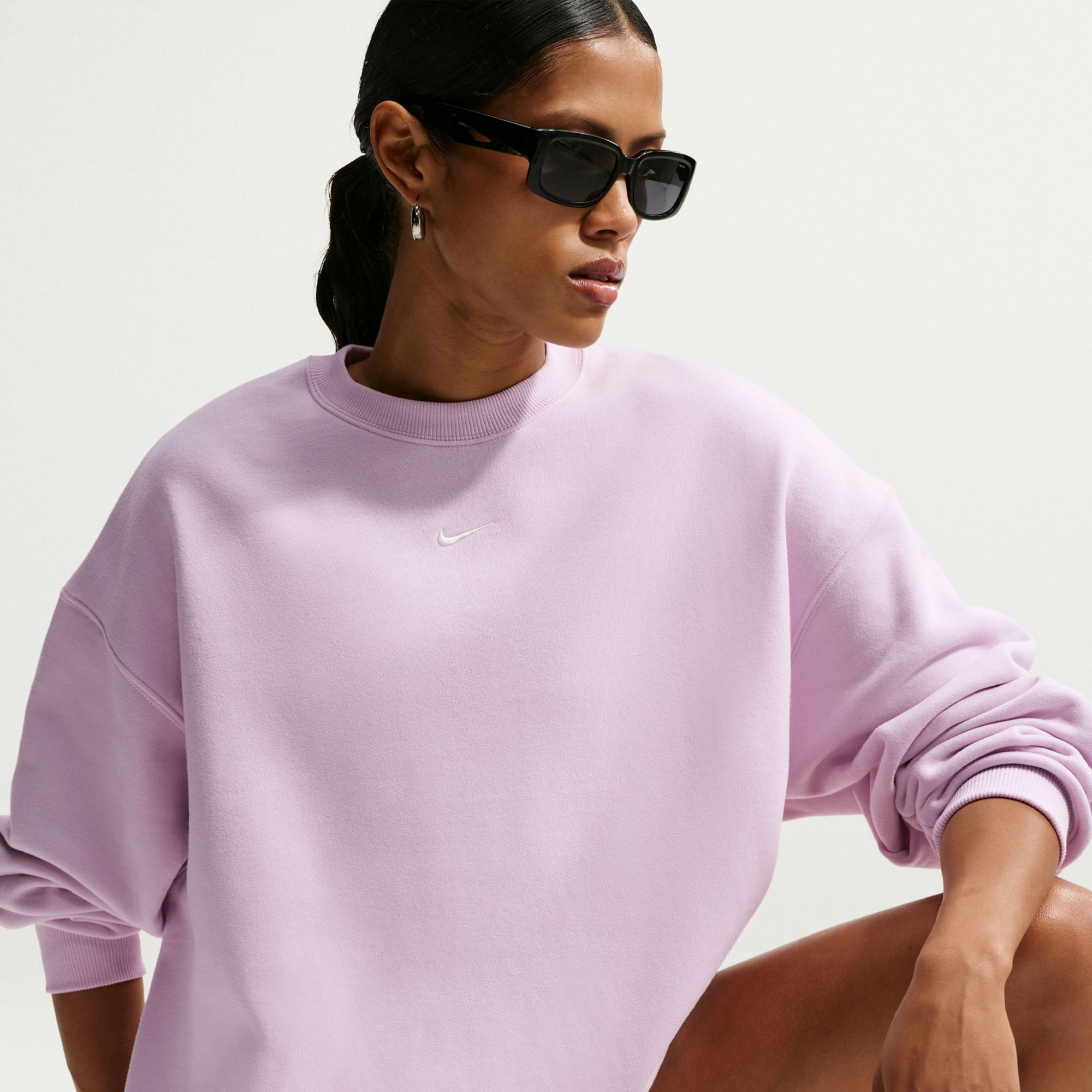 Nike Women's Studio Fleece Oversized Crew product image