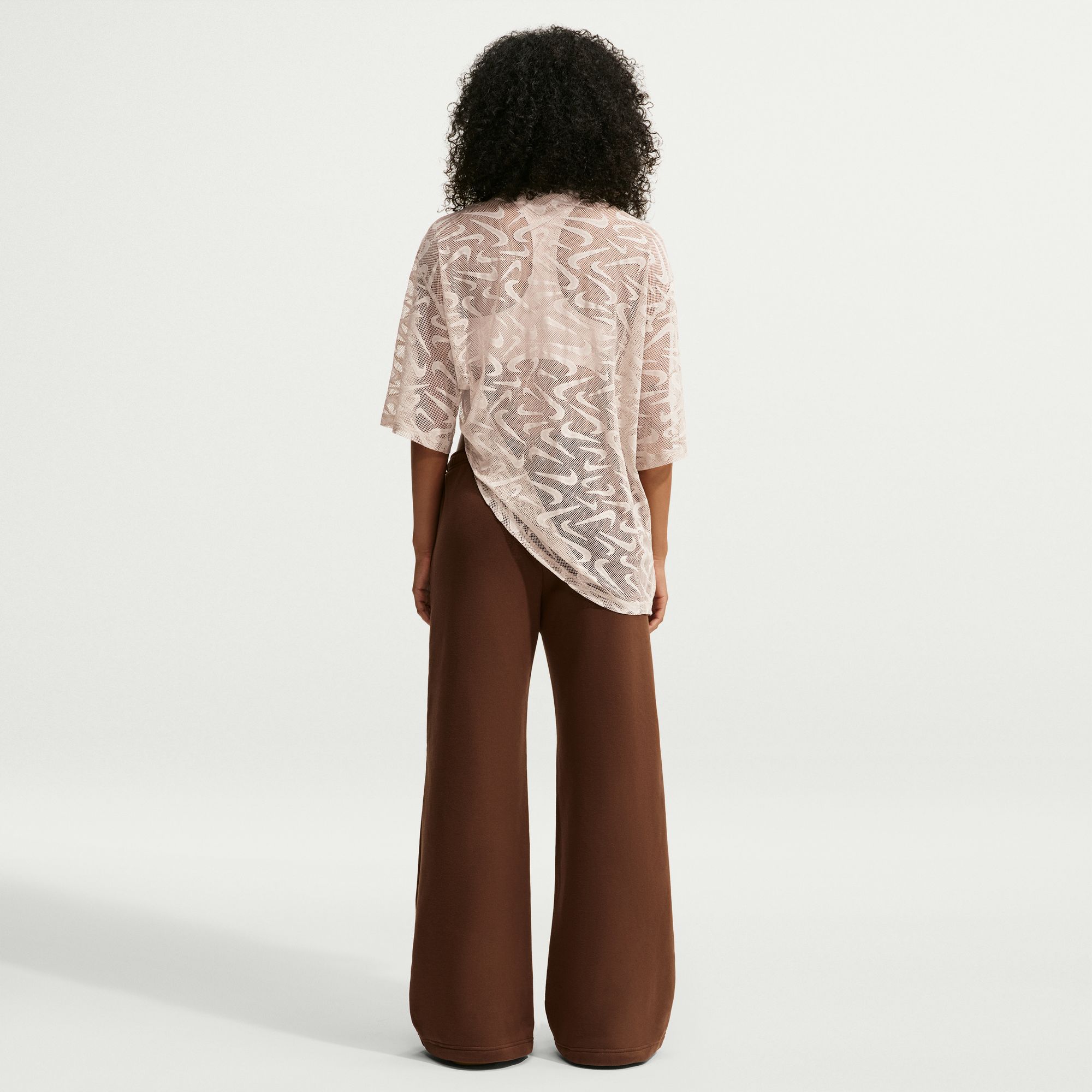 Nike Women's Studio Fleece Medium Weight Wide-Leg Pants product image