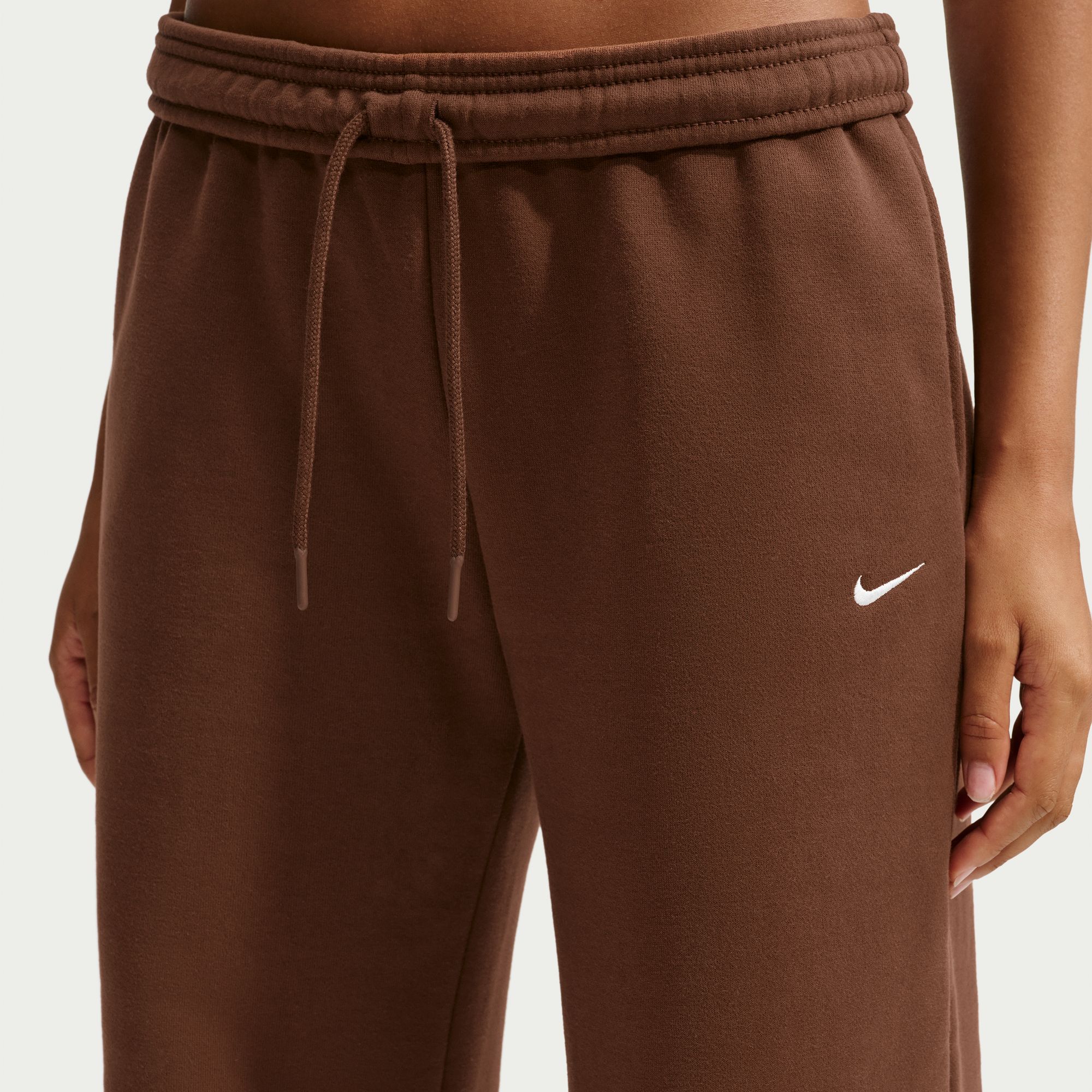 Nike Women's Studio Fleece Medium Weight Wide-Leg Pants product image