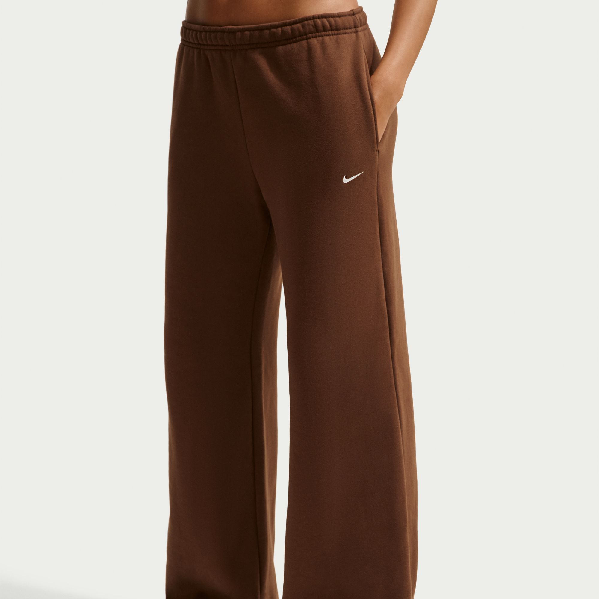 Nike Women's Studio Fleece Medium Weight Wide-Leg Pants product image