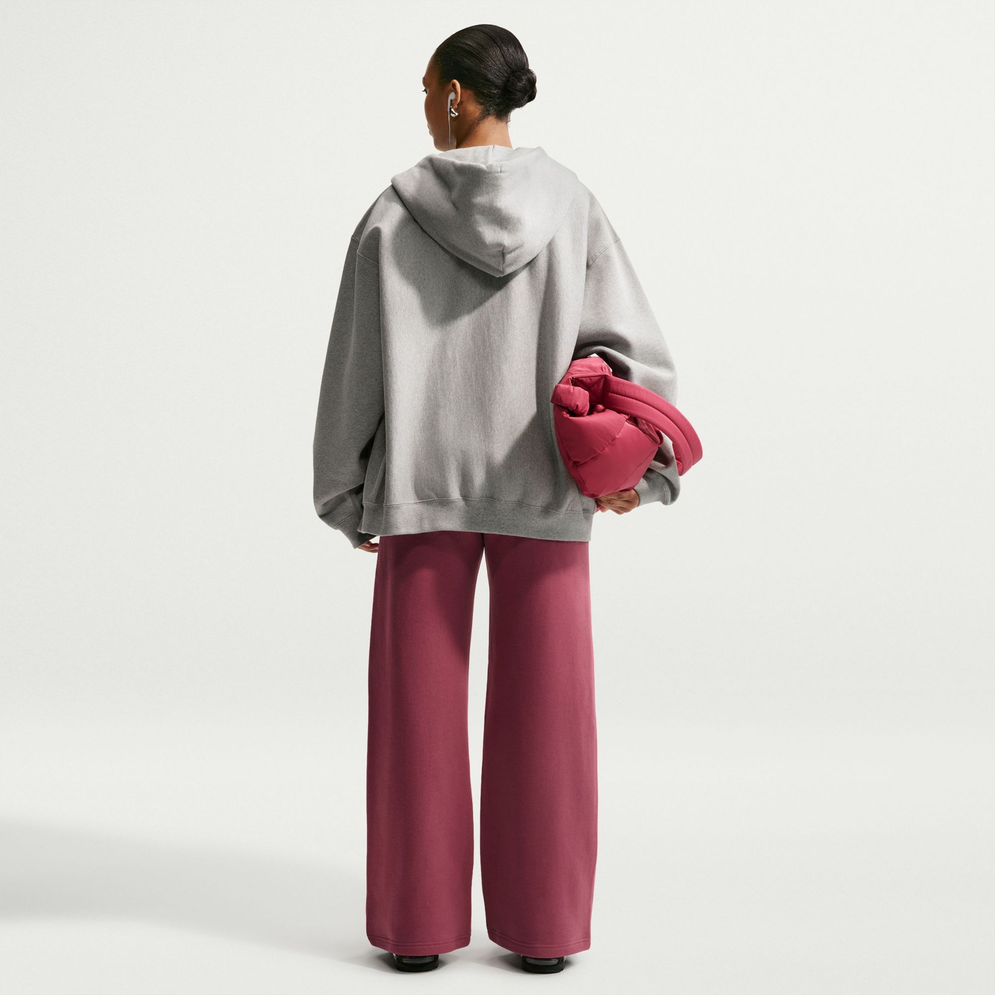 Nike Women's Studio Fleece Wide-Leg Pants product image