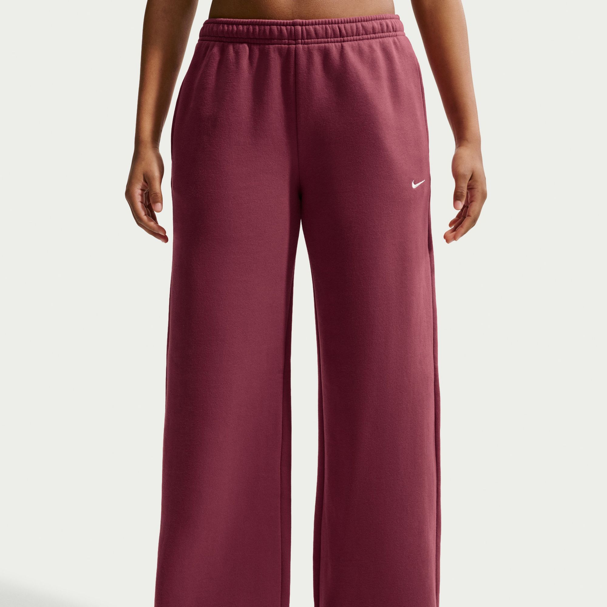 Nike Women's Studio Fleece Wide-Leg Pants product image