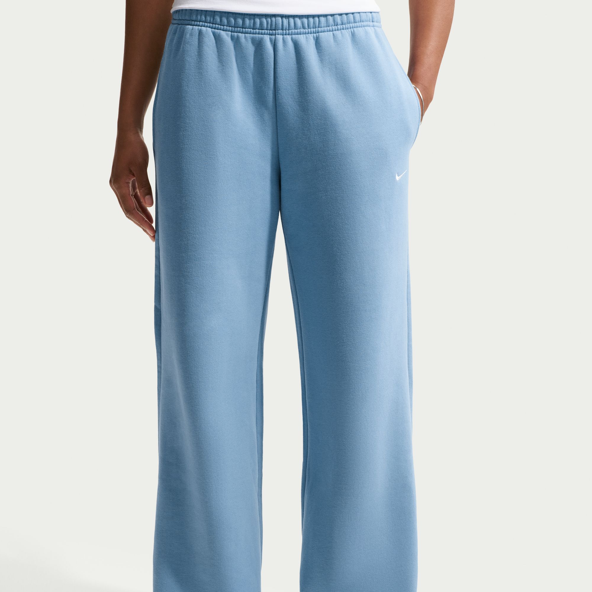 Nike Women's Studio Fleece Wide-Leg Pants product image