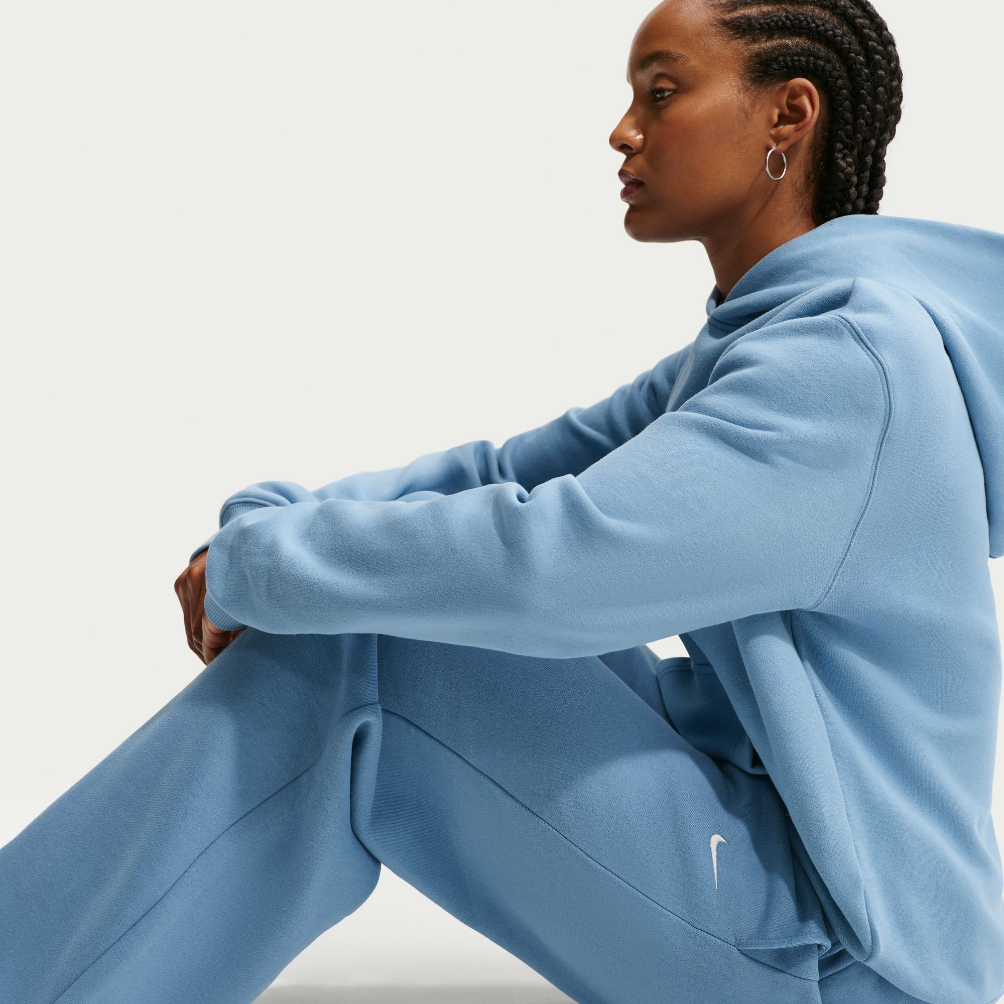 Nike Women's Studio Fleece Wide-Leg Pants product image