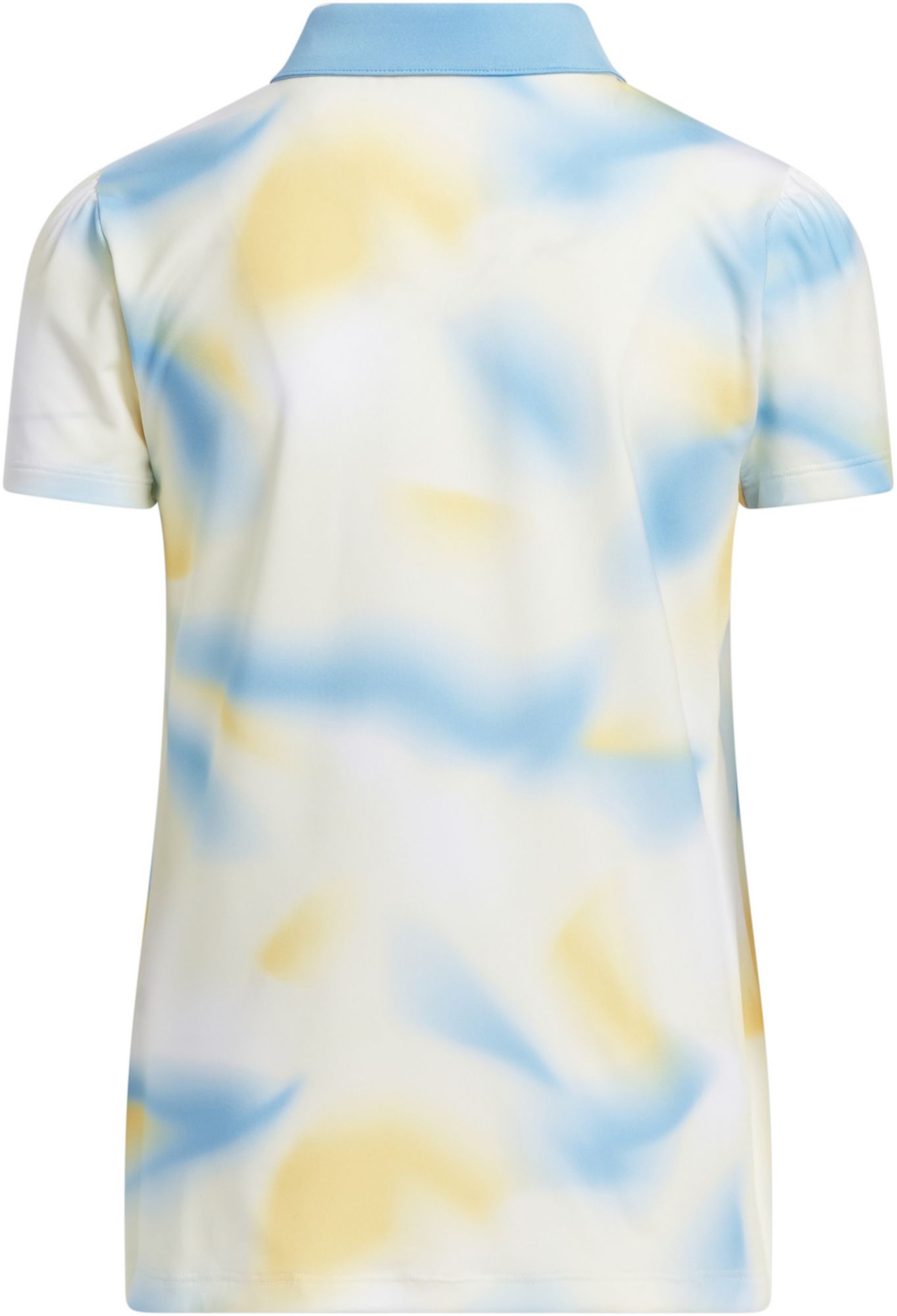 adidas Girls' All-over Short Sleeve Golf Polo product image