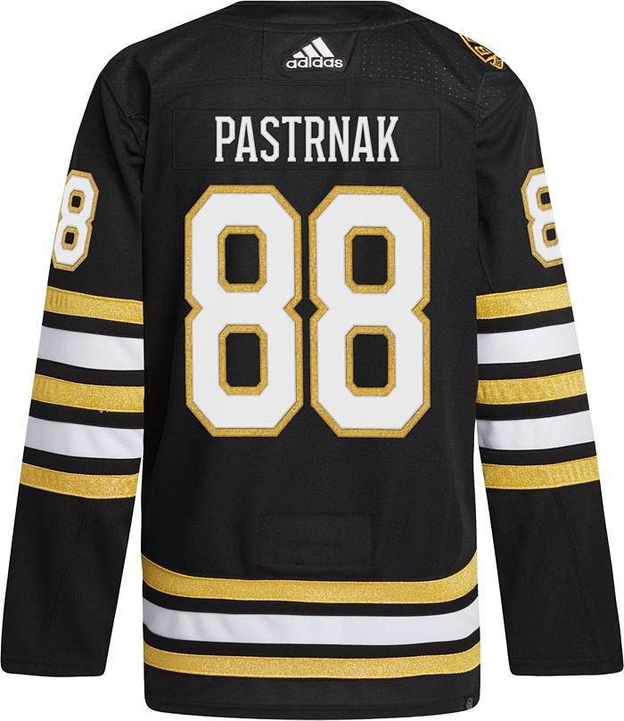 Men Boston Bruins Pastrnak #88 Adidas NHL Jersey