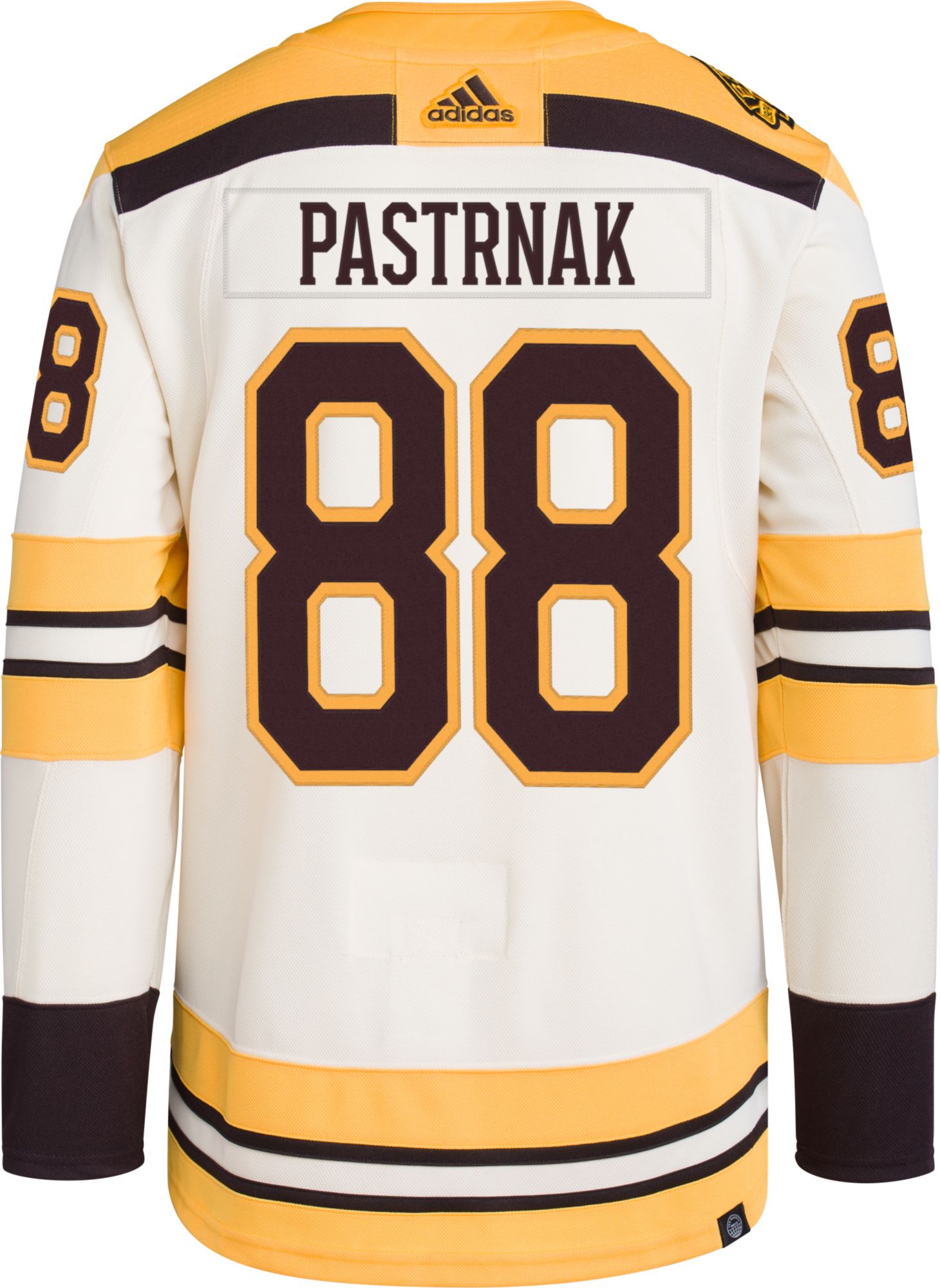 adidas Boston Bruins Centennial David Pastrnák #88 Alternate ADIZERO Authentic Jersey